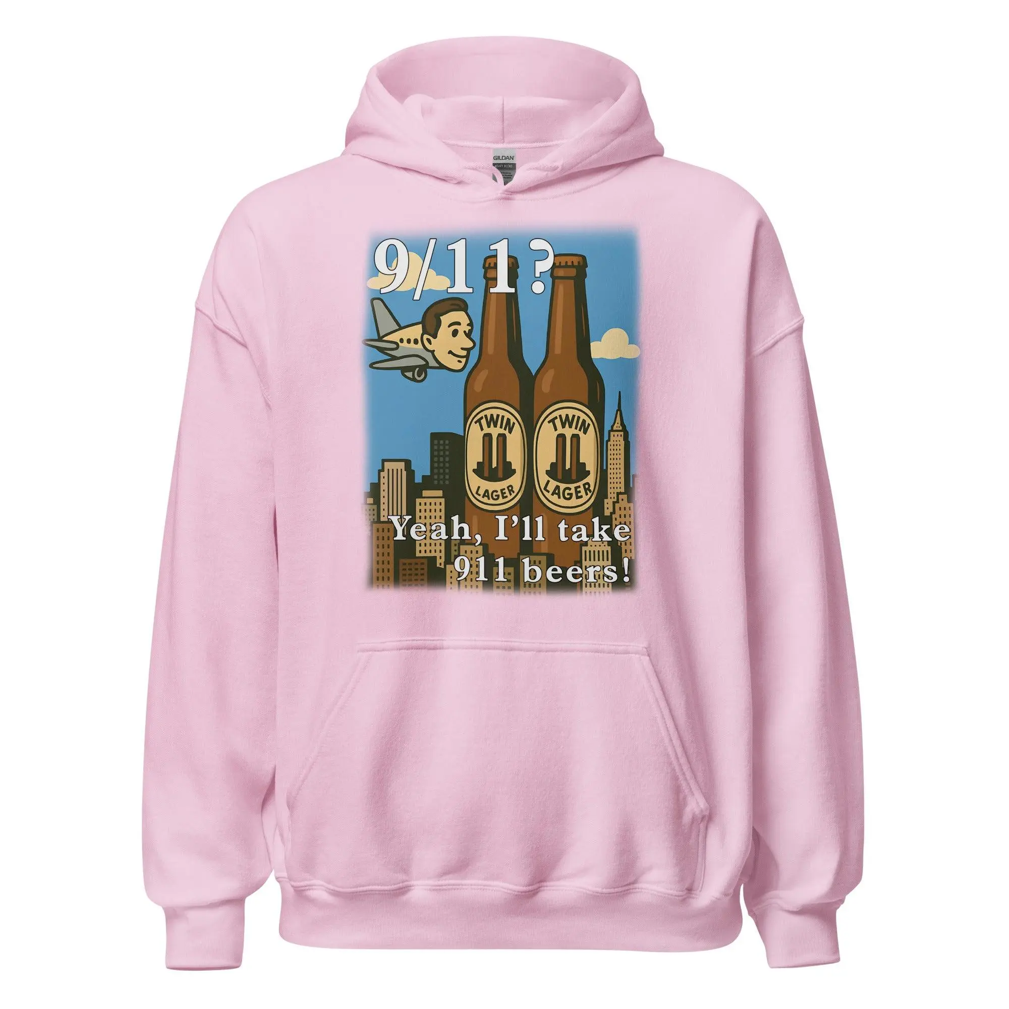 9/11 Yeah I'll Take 911 Beers! Hoodie - Image 6