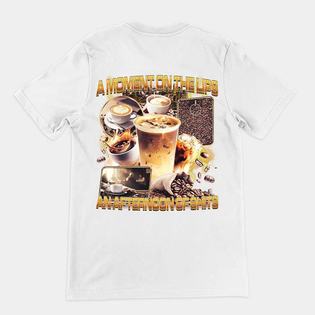 A moment on the lips an afternoon of sh T-Shirt (backprint) - Image 6