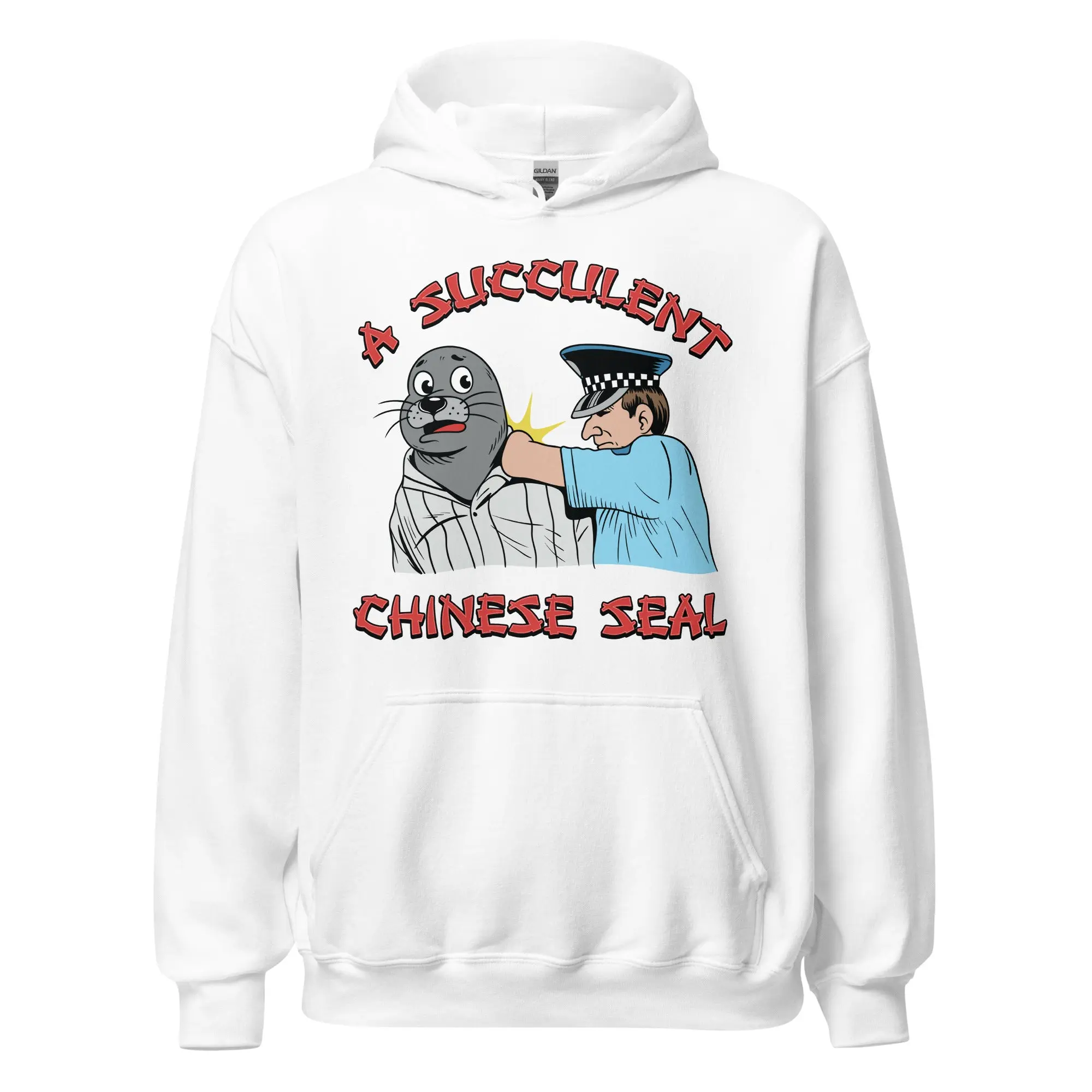 A succulent Chinese Seal Hoodie - Image 7