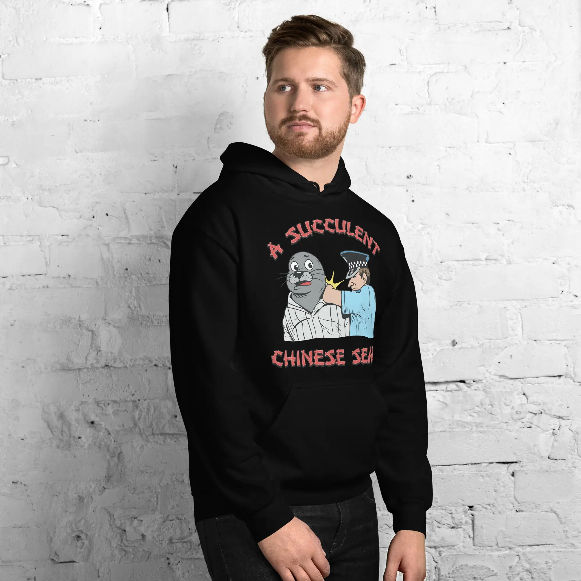 A succulent Chinese Seal Hoodie - Image 8