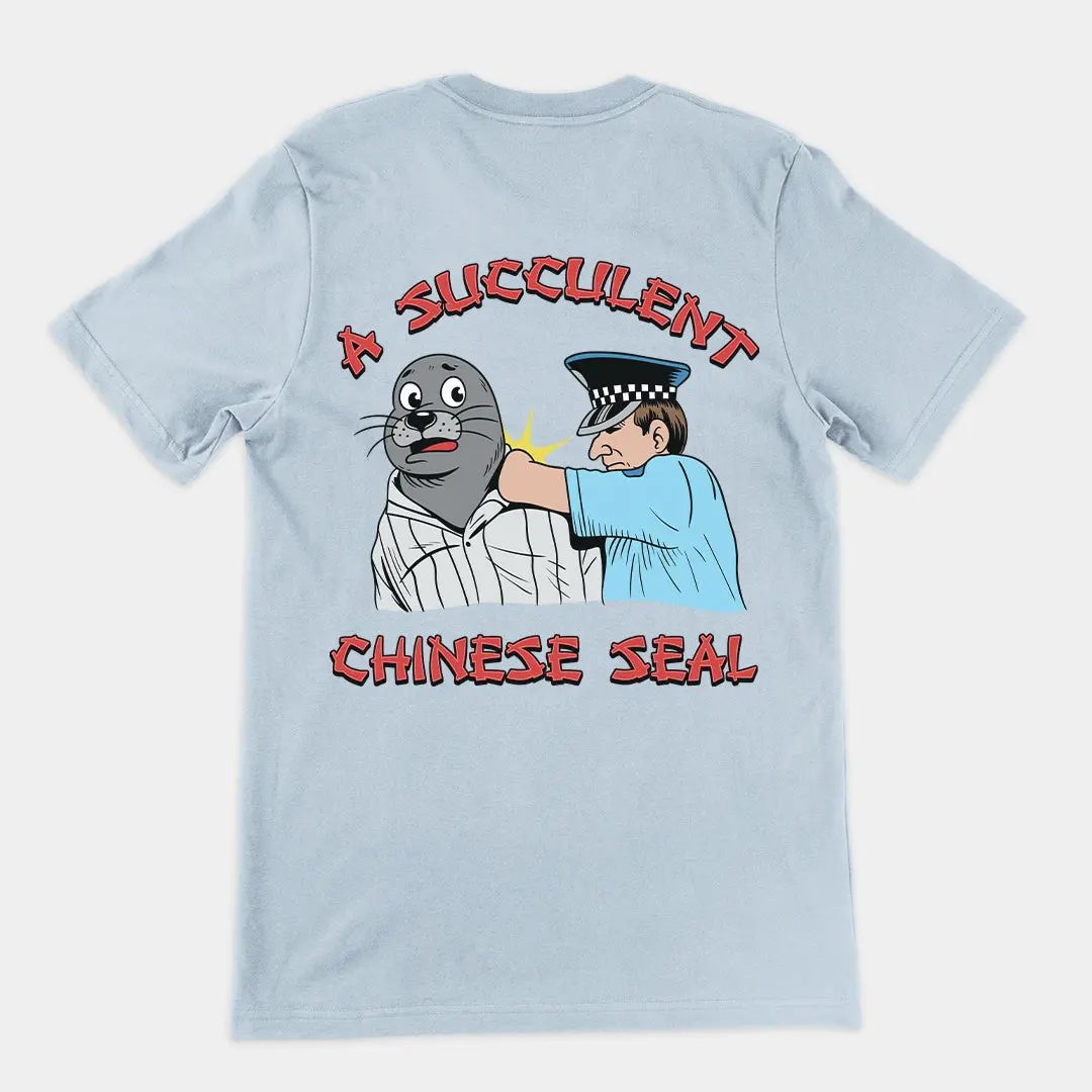 A succulent Chinese Seal T-Shirt (backprint) - Image 5