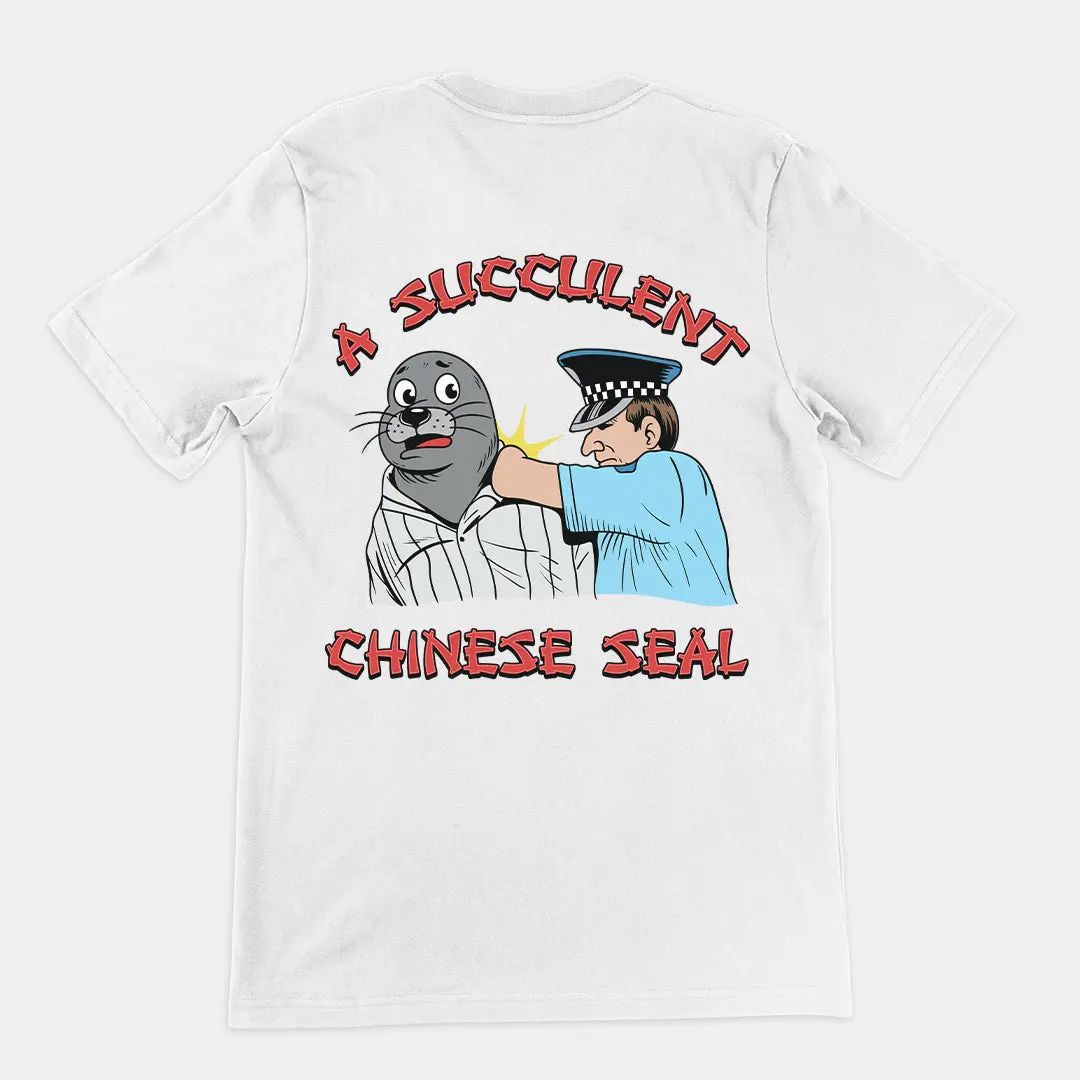 A succulent Chinese Seal T-Shirt (backprint) - Image 6