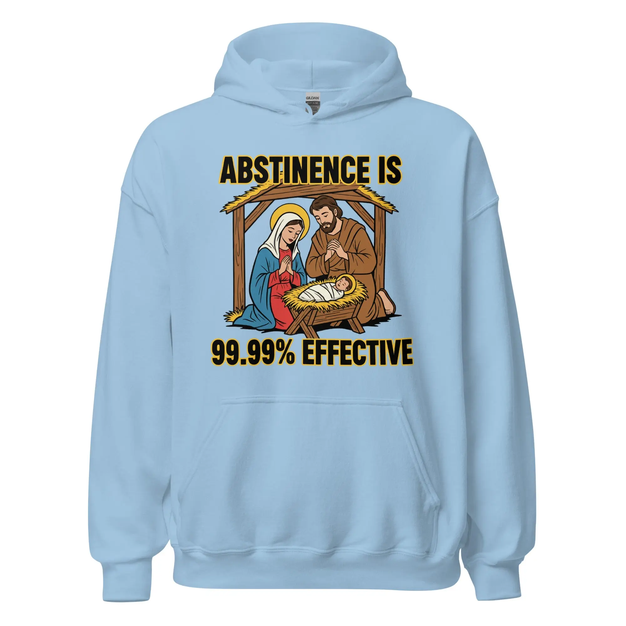 Abstinence is 99.99% effective Hoodie - Image 5