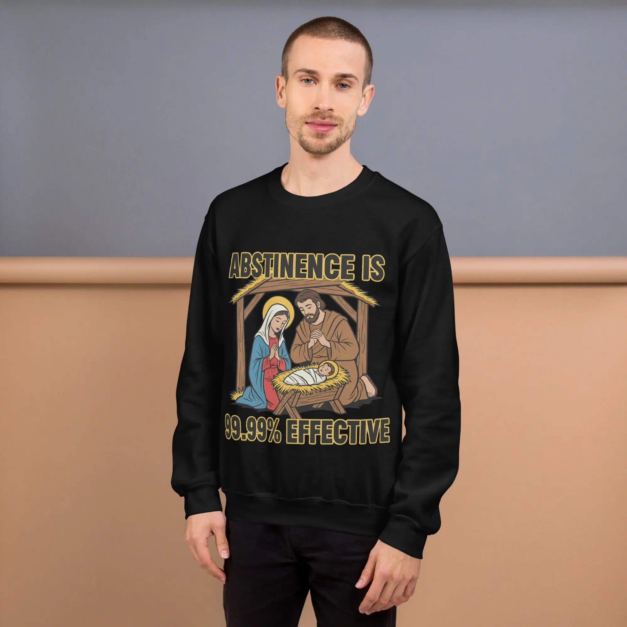 Abstinence is 99.99% effective sweatshirt - Image 10