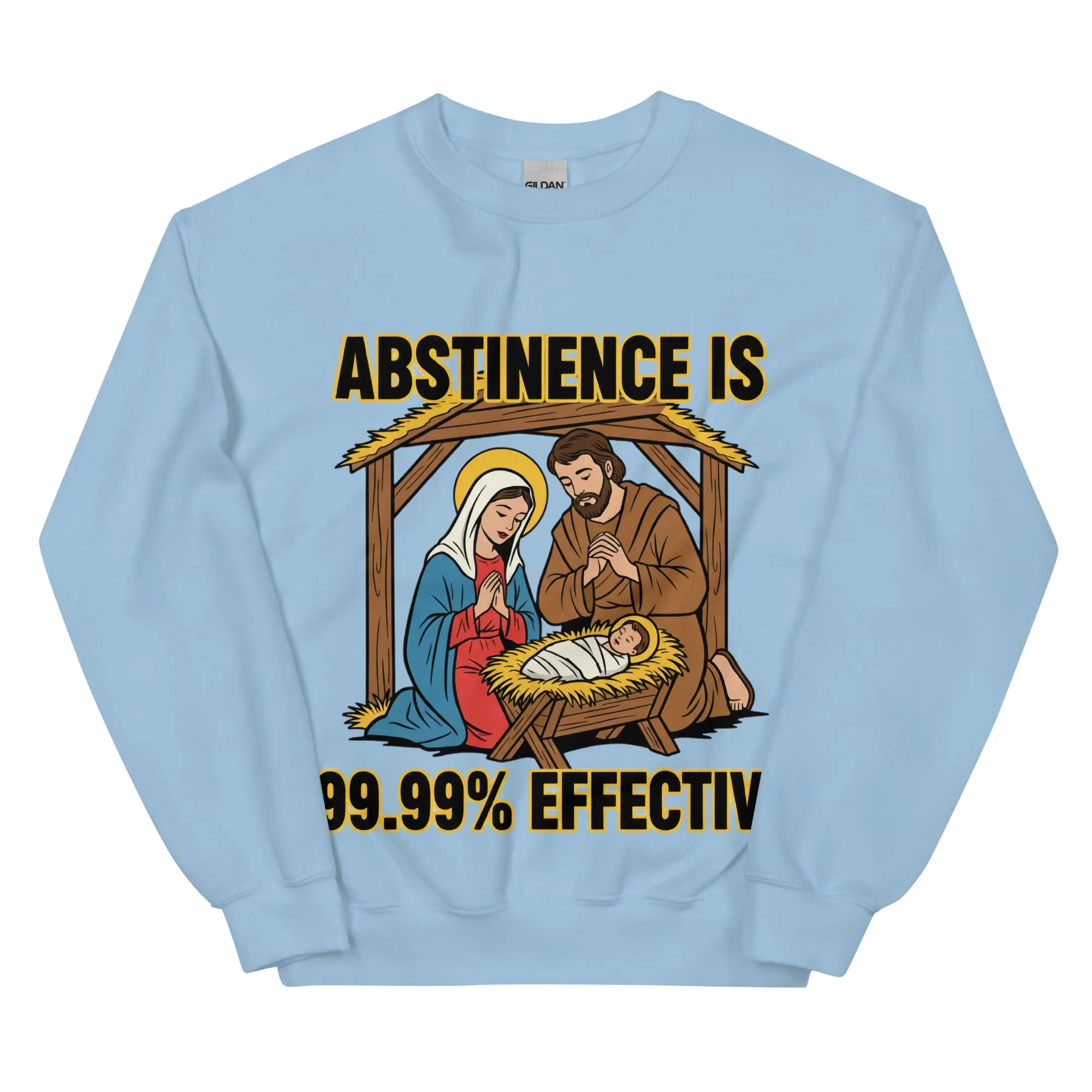 Abstinence is 99.99% effective sweatshirt - Image 6