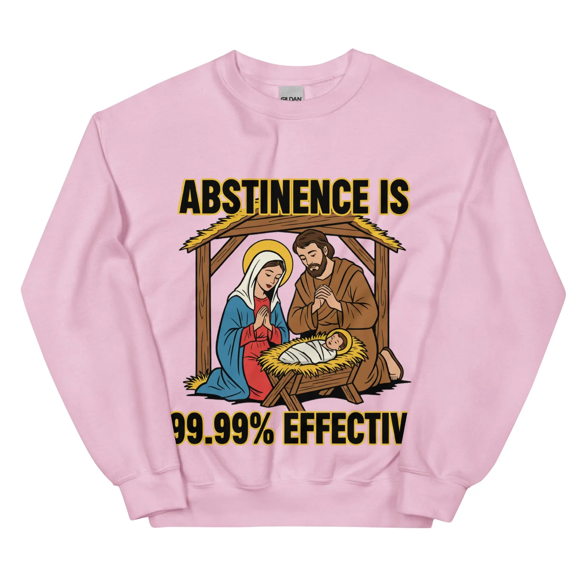 Abstinence is 99.99% effective sweatshirt - Image 8