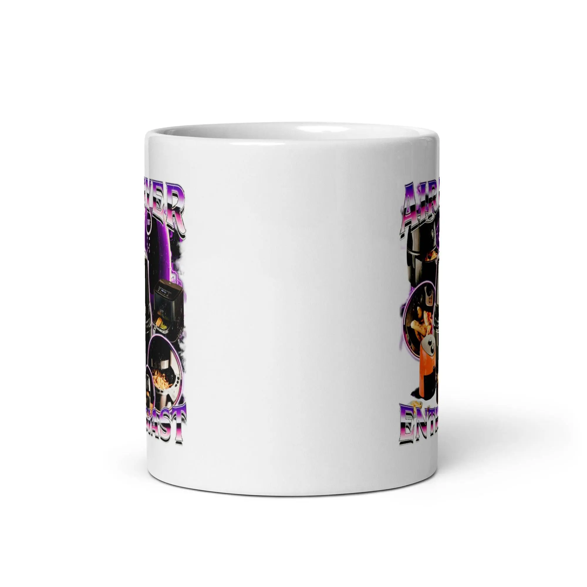 Air Fryer Enthusiast White glossy mug - Image 3