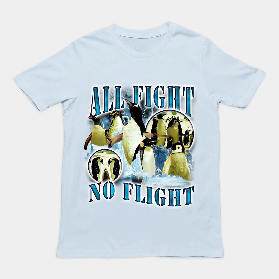 All Fight No Flight t-shirt - Image 5