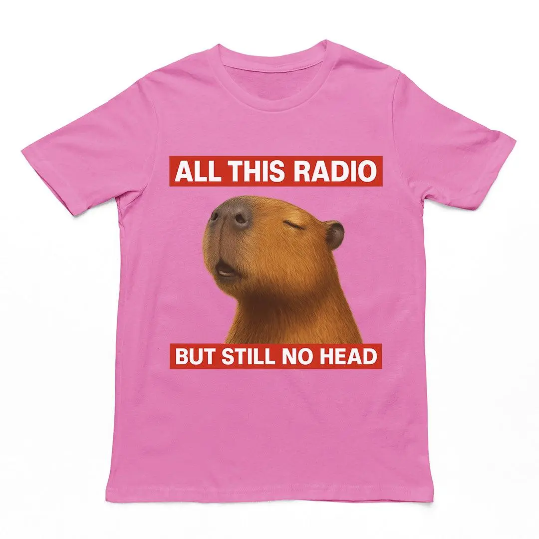 All this radio but still no head T-Shirt - Image 2