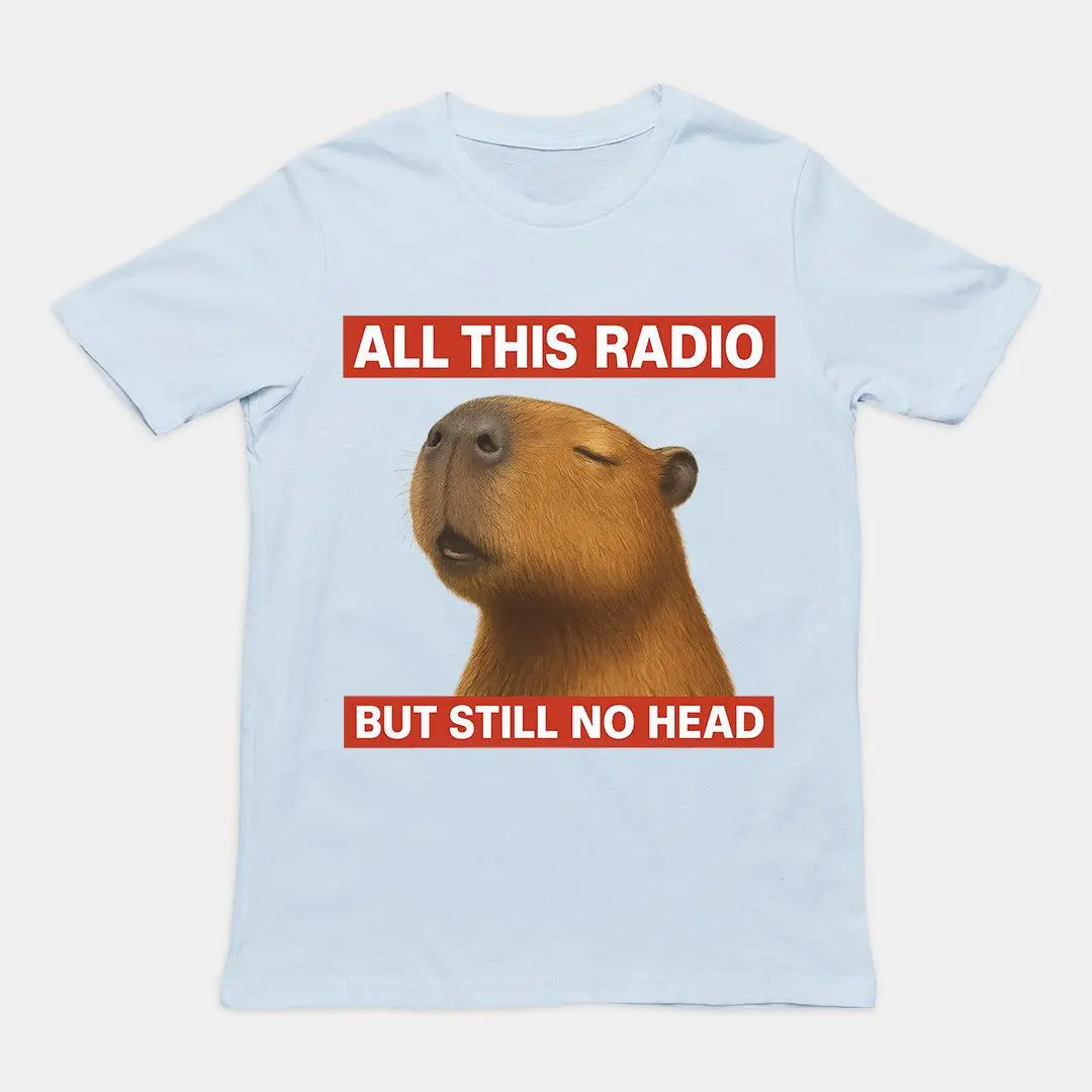 All this radio but still no head T-Shirt - Image 5