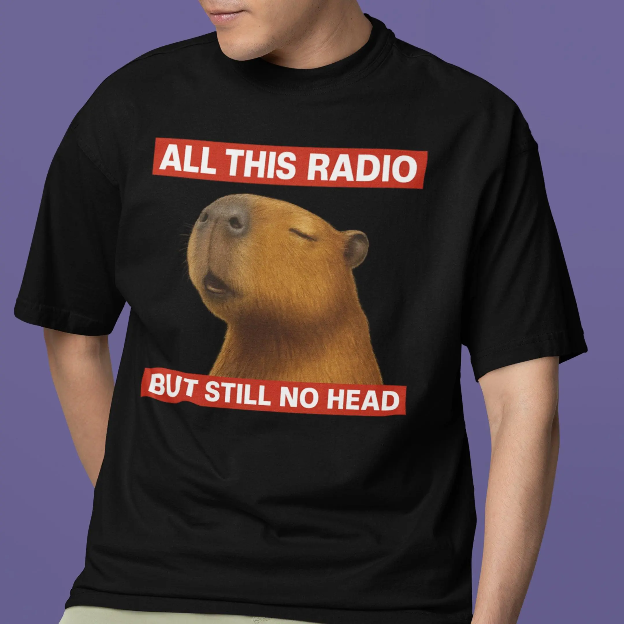 All this radio but still no head T-Shirt - Image 7