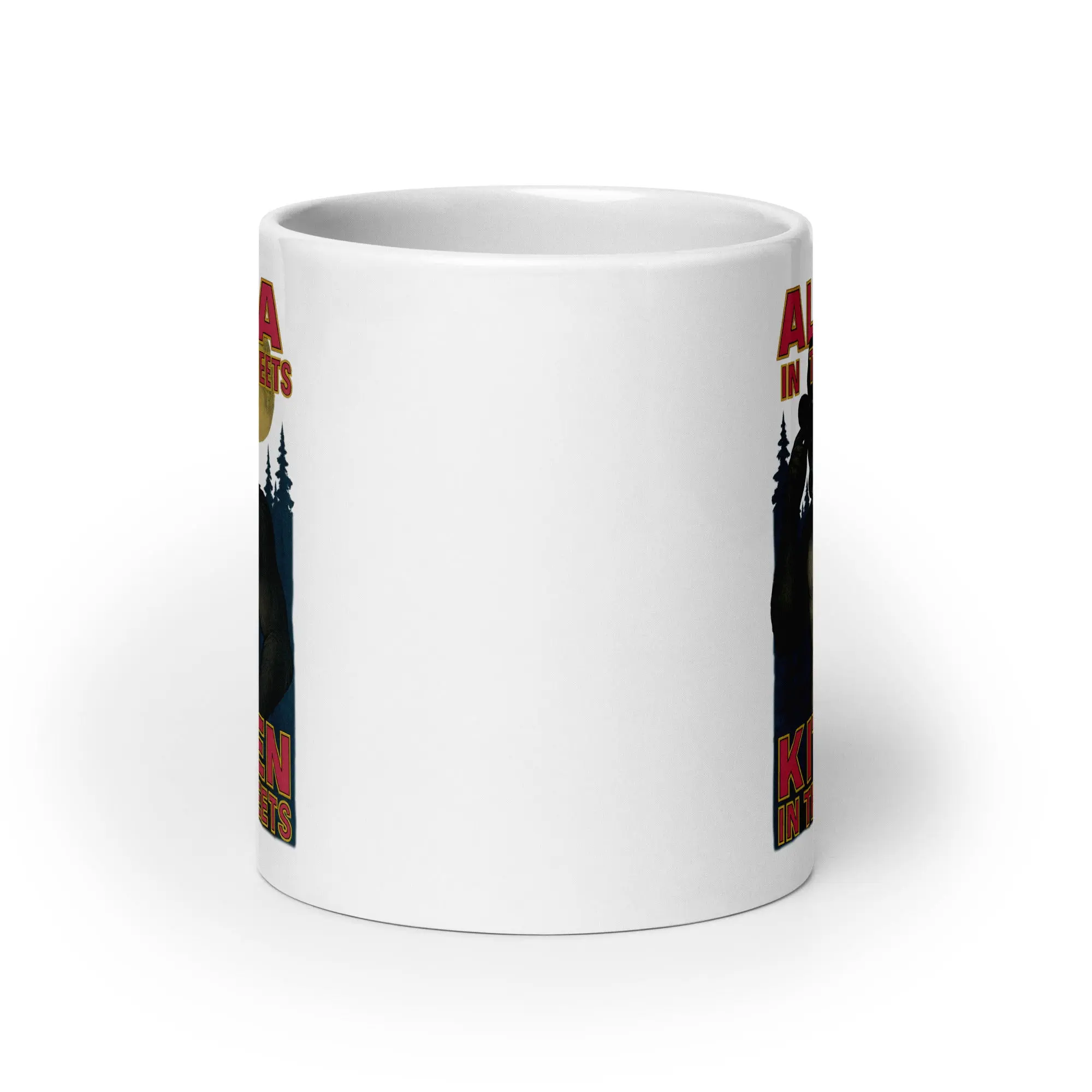 Alpha in the Streets Kitten in the Sheets White glossy mug - Image 8