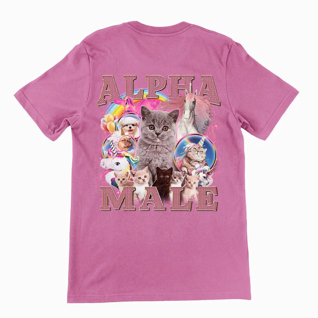 Alpha Male (Updated Design) t-shirt (backprint) - Image 2