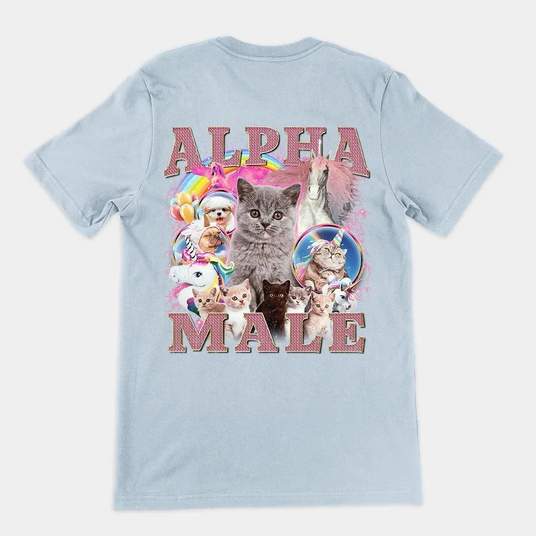 Alpha Male (Updated Design) t-shirt (backprint) - Image 4