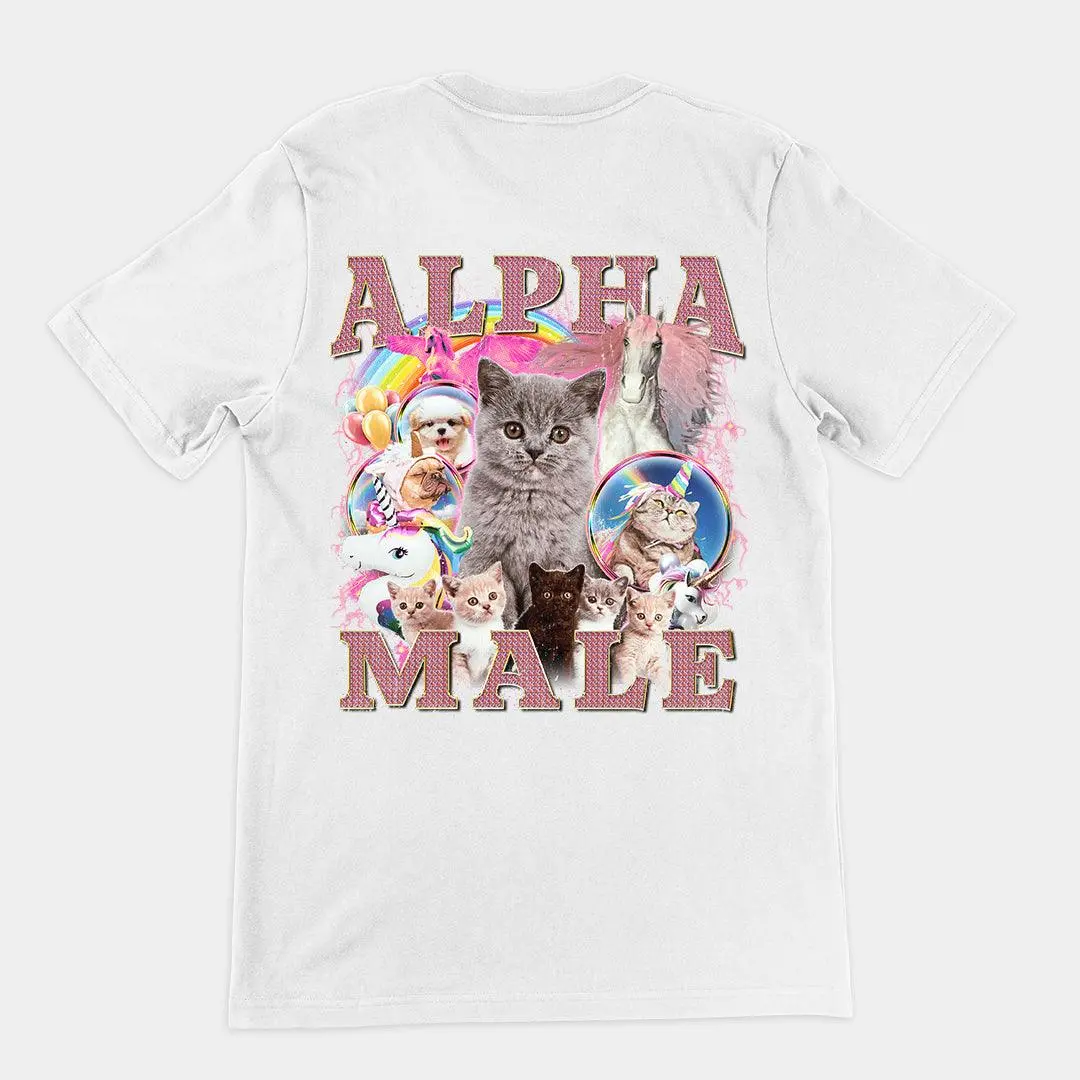 Alpha Male (Updated Design) t-shirt (backprint) - Image 6
