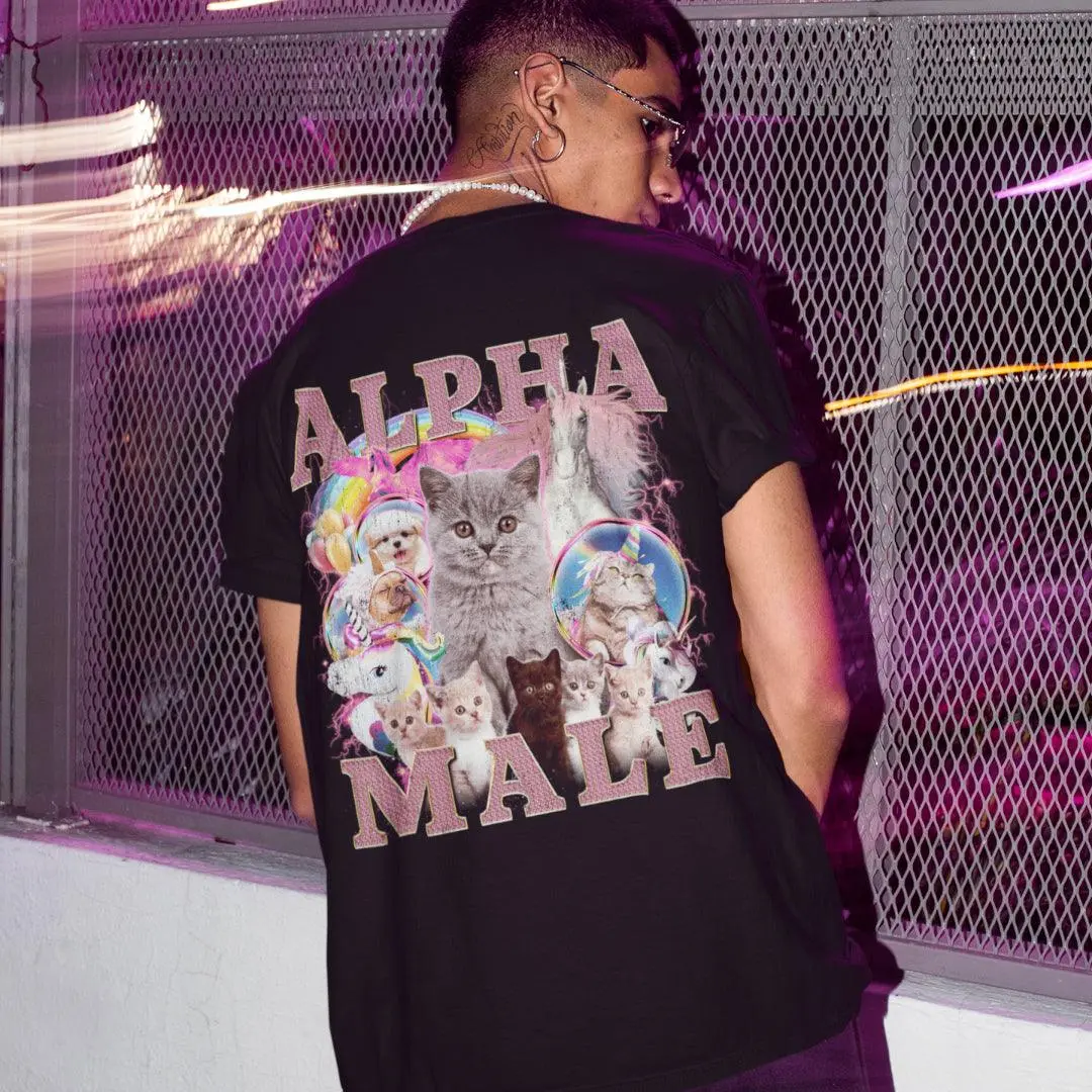 Alpha Male (Updated Design) t-shirt (backprint) - Image 7