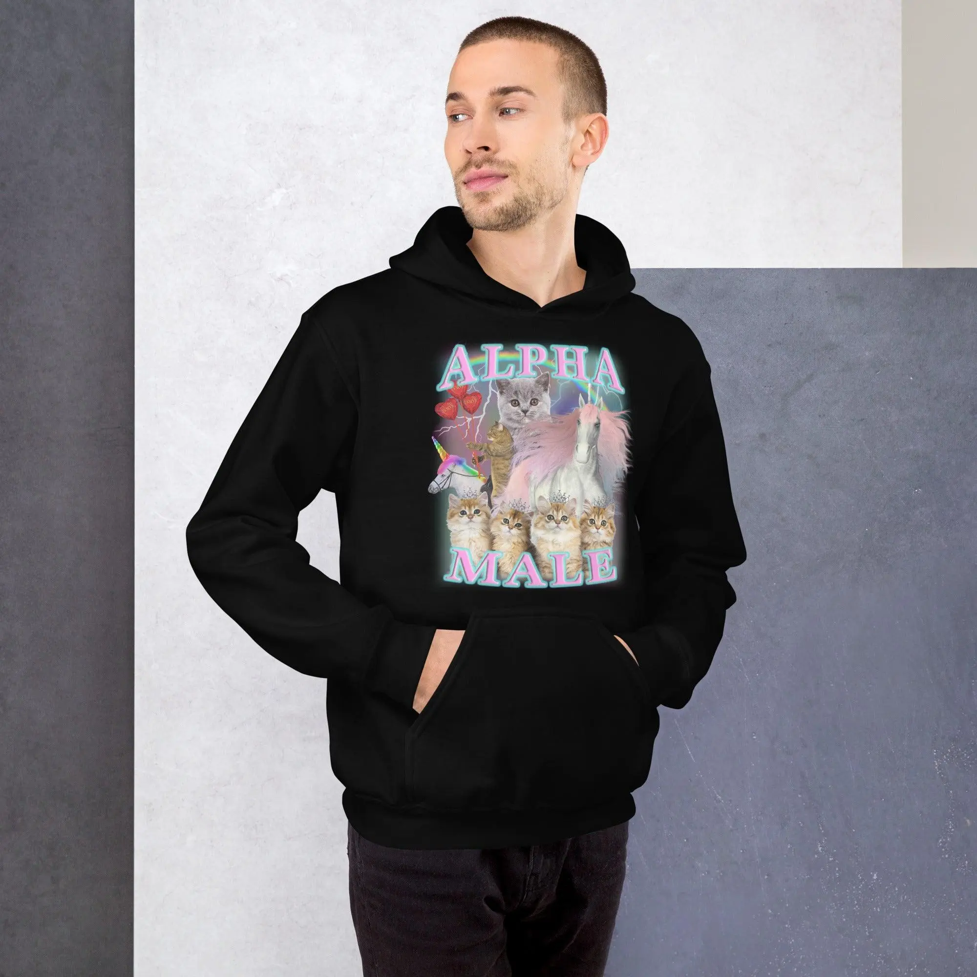 Alpha Male (OG Design!) Hoodie - Image 8