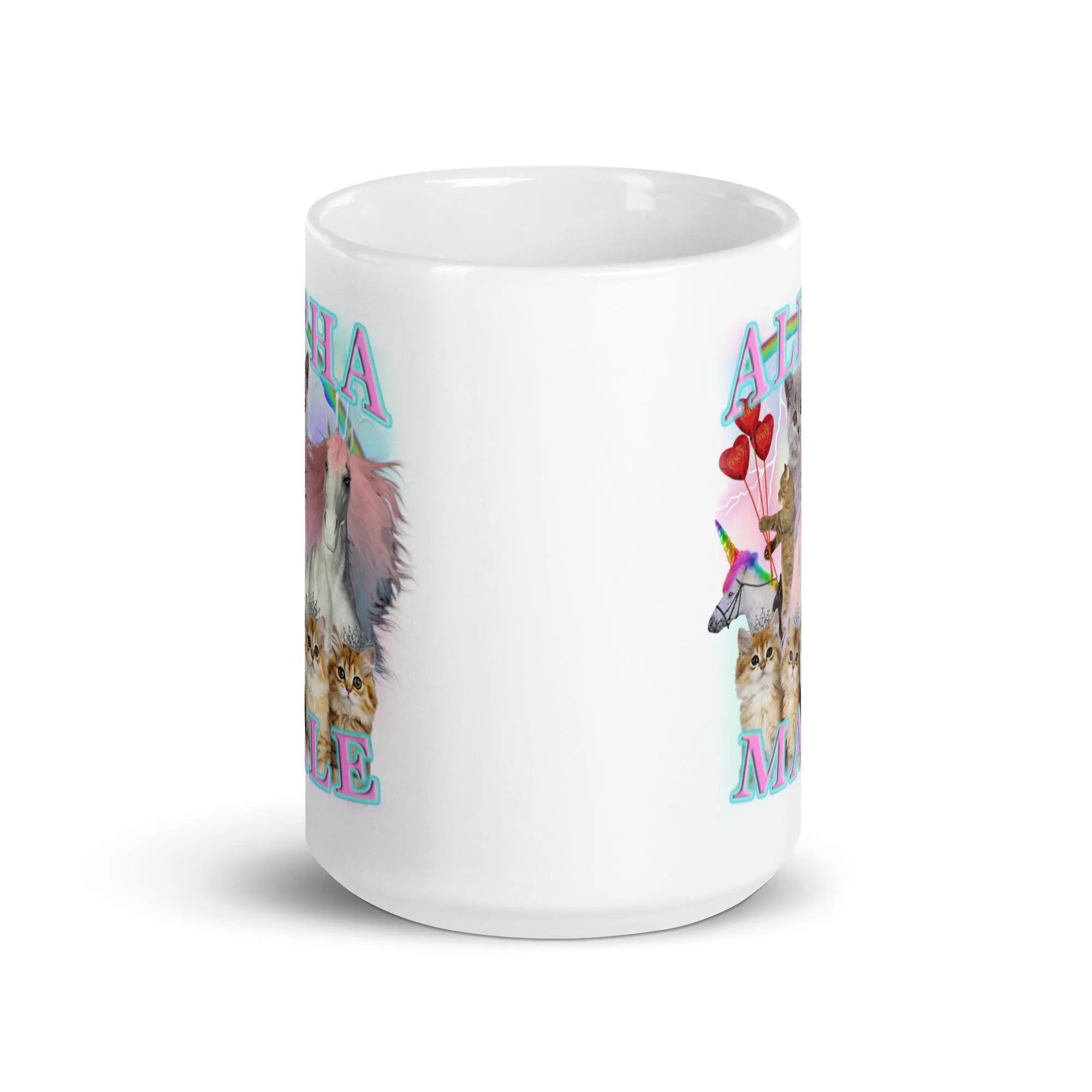 Alpha Male OG Design! White glossy mug - Image 8
