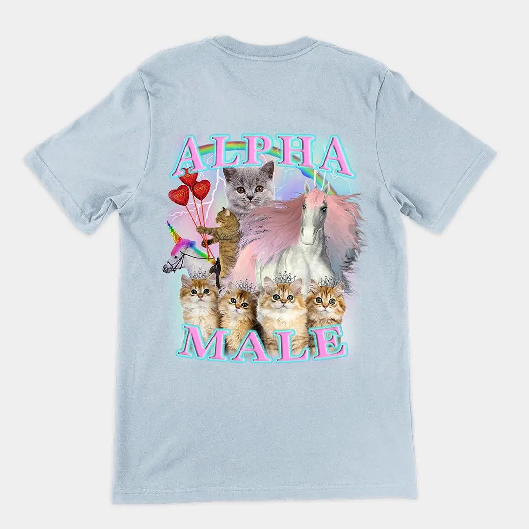 Alpha Male t-shirt (backprint) - Image 4