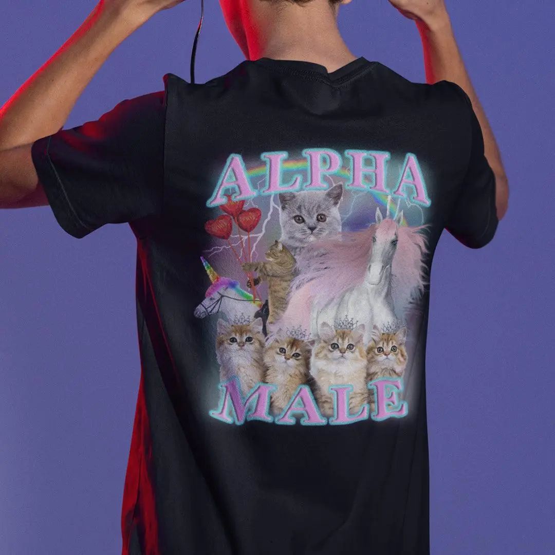 Alpha Male t-shirt (backprint) - Image 7
