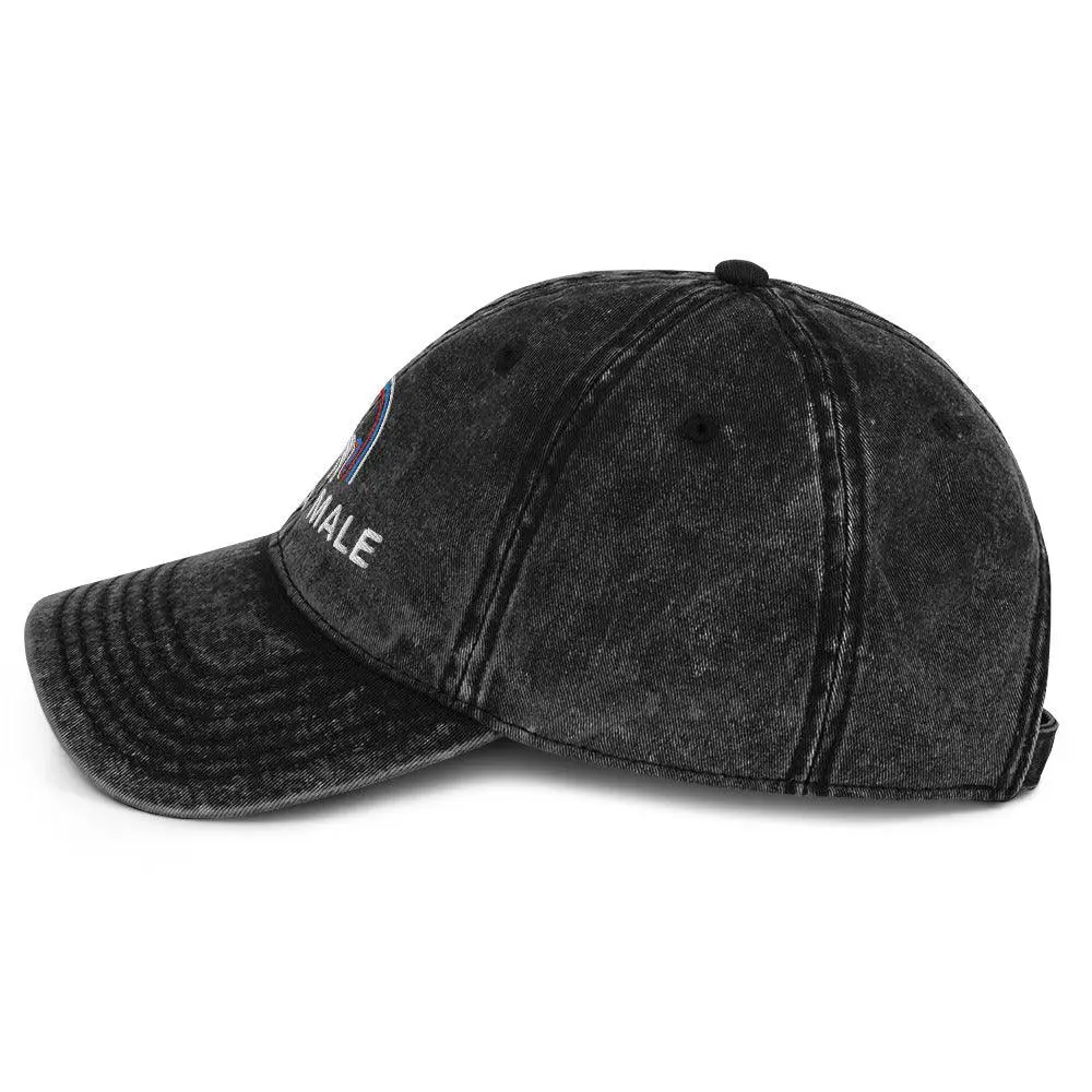 Alpha Male Vintage Cotton Twill Cap - Image 5