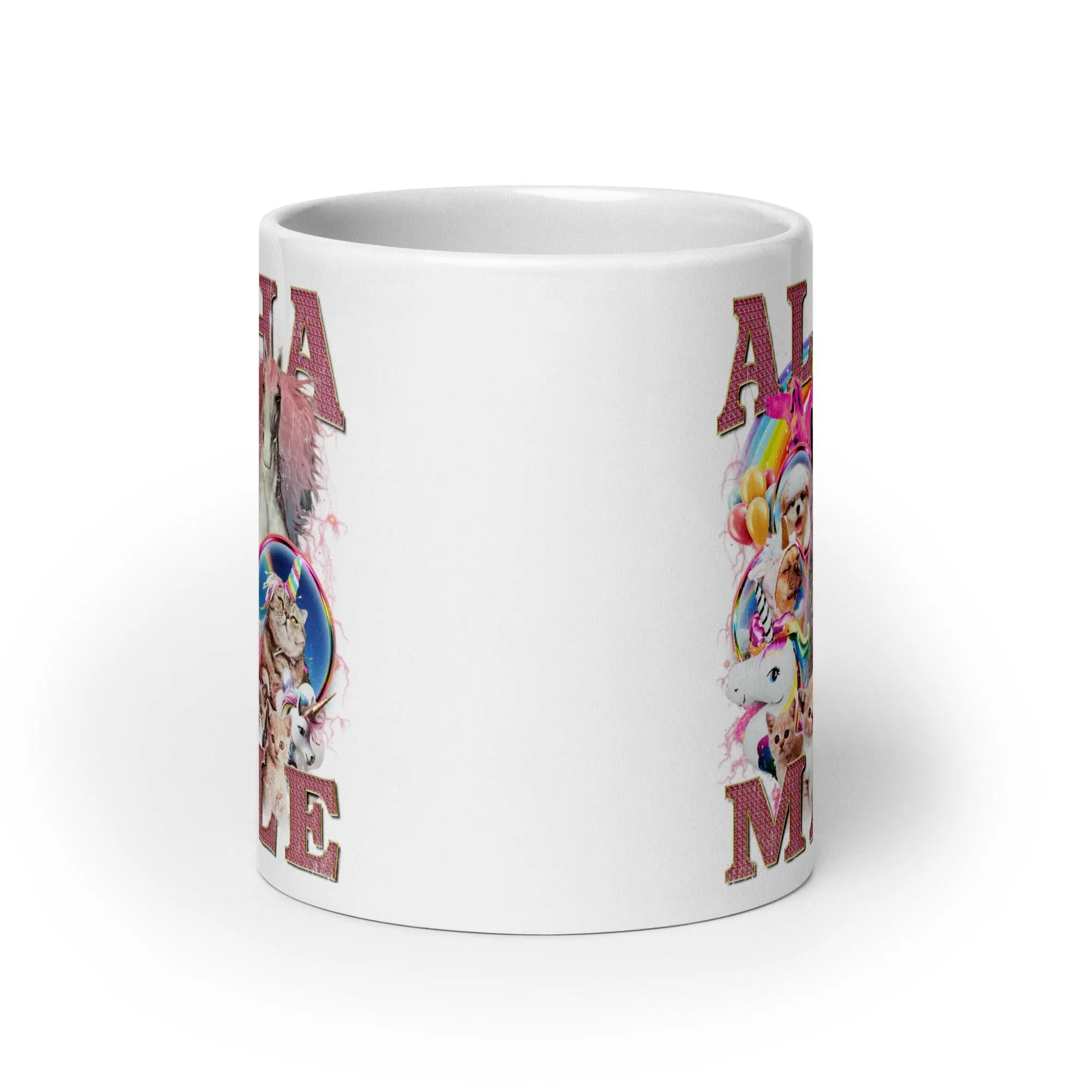 Alpha Male White glossy mug - Image 10