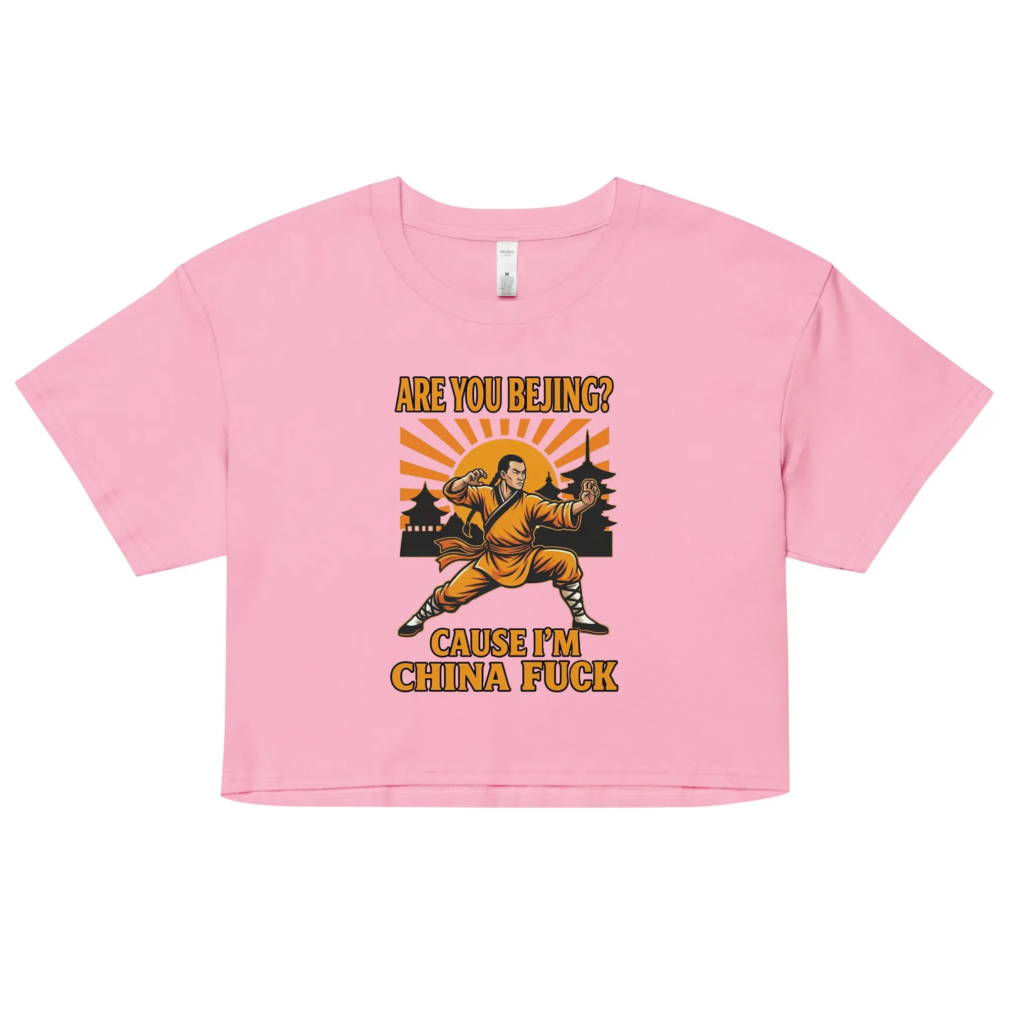 Are you Bejin cause I'm China fuck crop top - Image 2