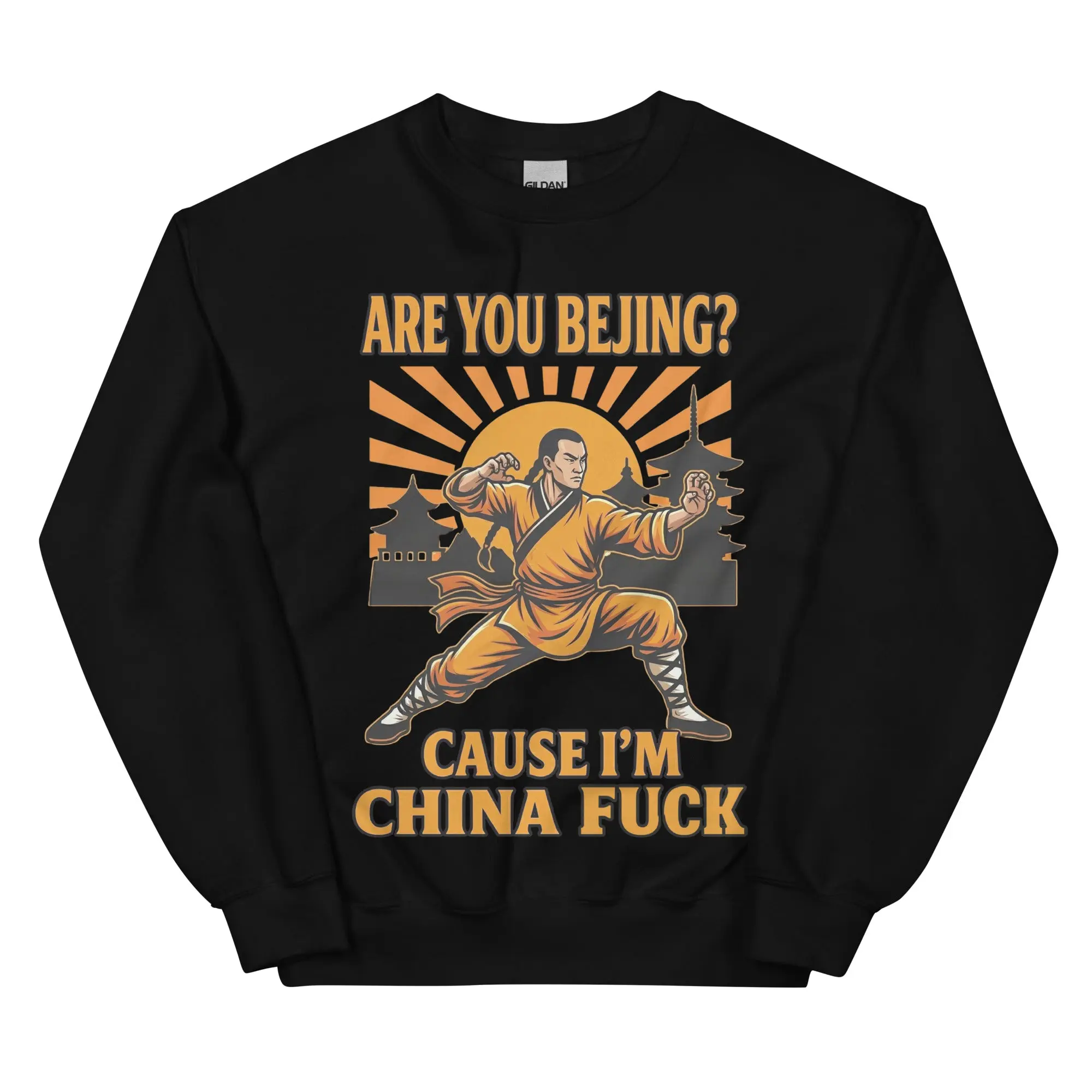 Are you Bejing cause I'm China fuck sweatshirt