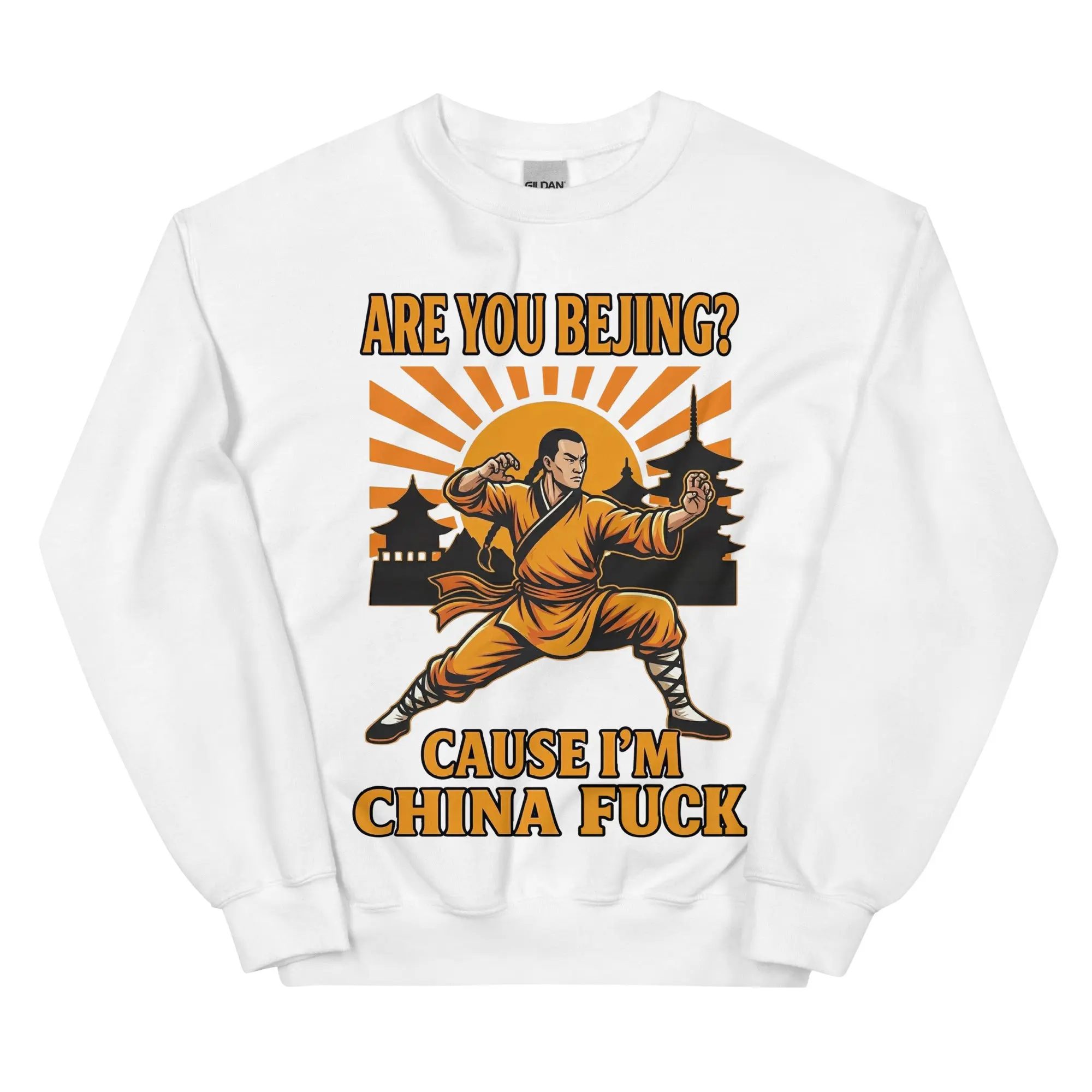 Are you Bejing cause I'm China fuck sweatshirt - Image 9
