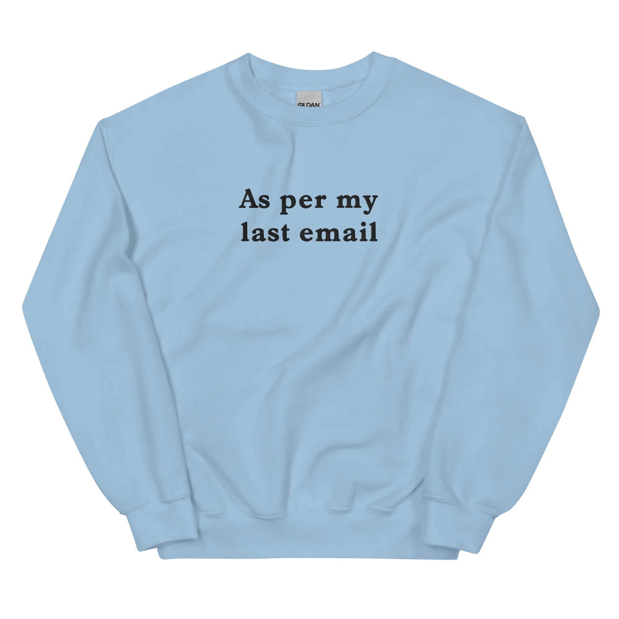 As per my last email (embroidered) sweatshirt - Image 7