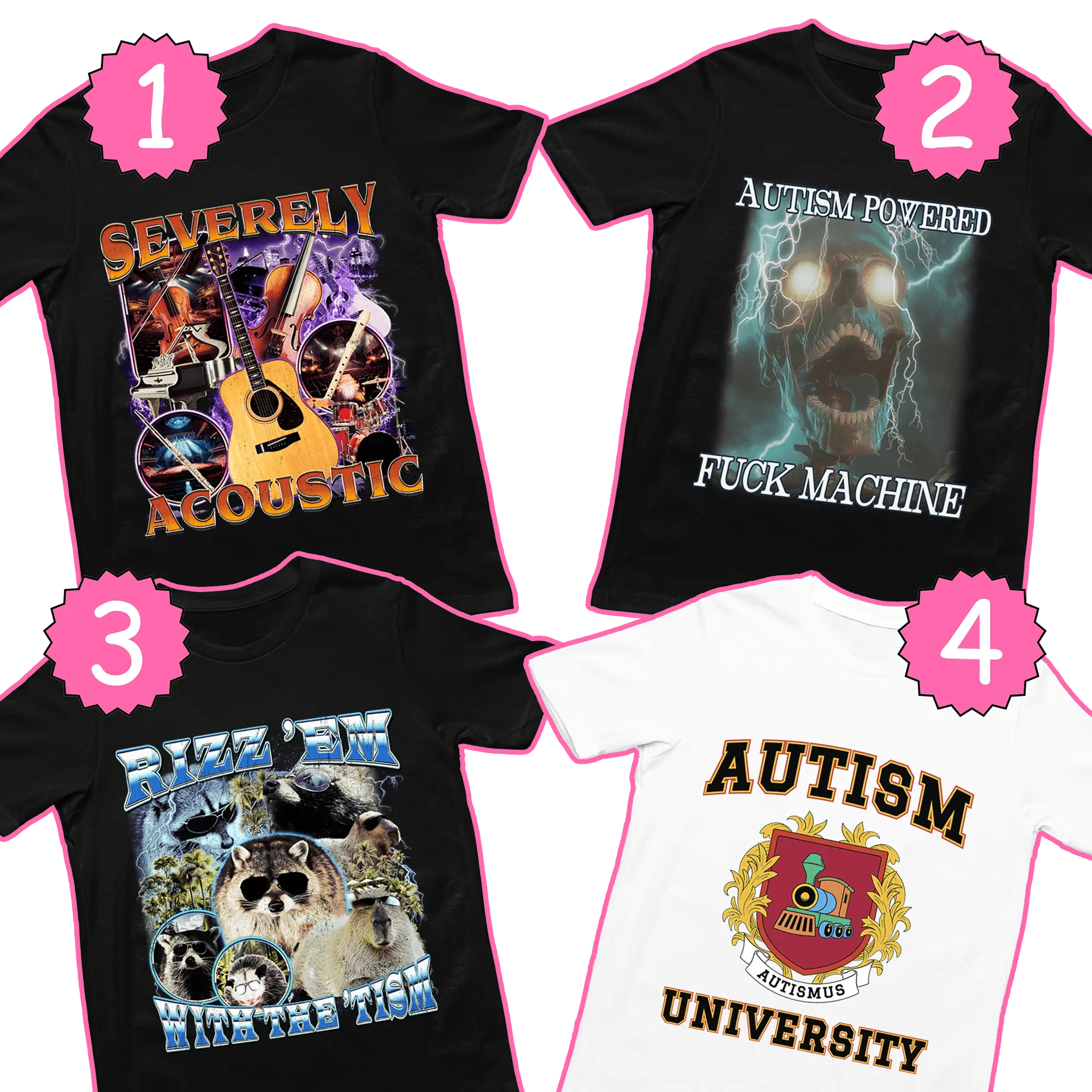 Autism 4 tee bundle