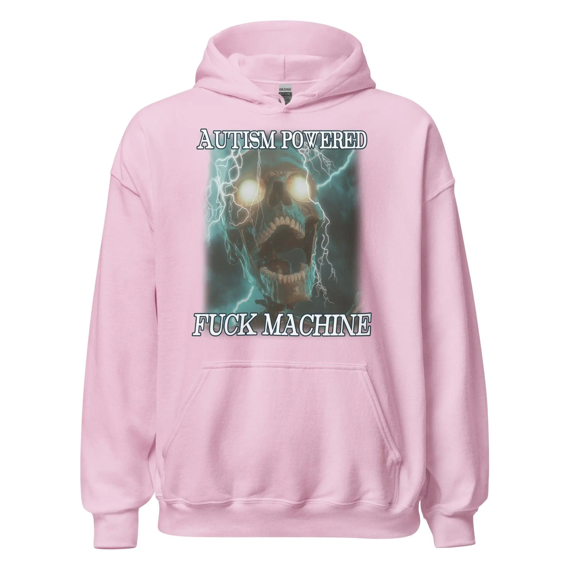 Autism Powered Fuck Machine Hoodie - Image 6