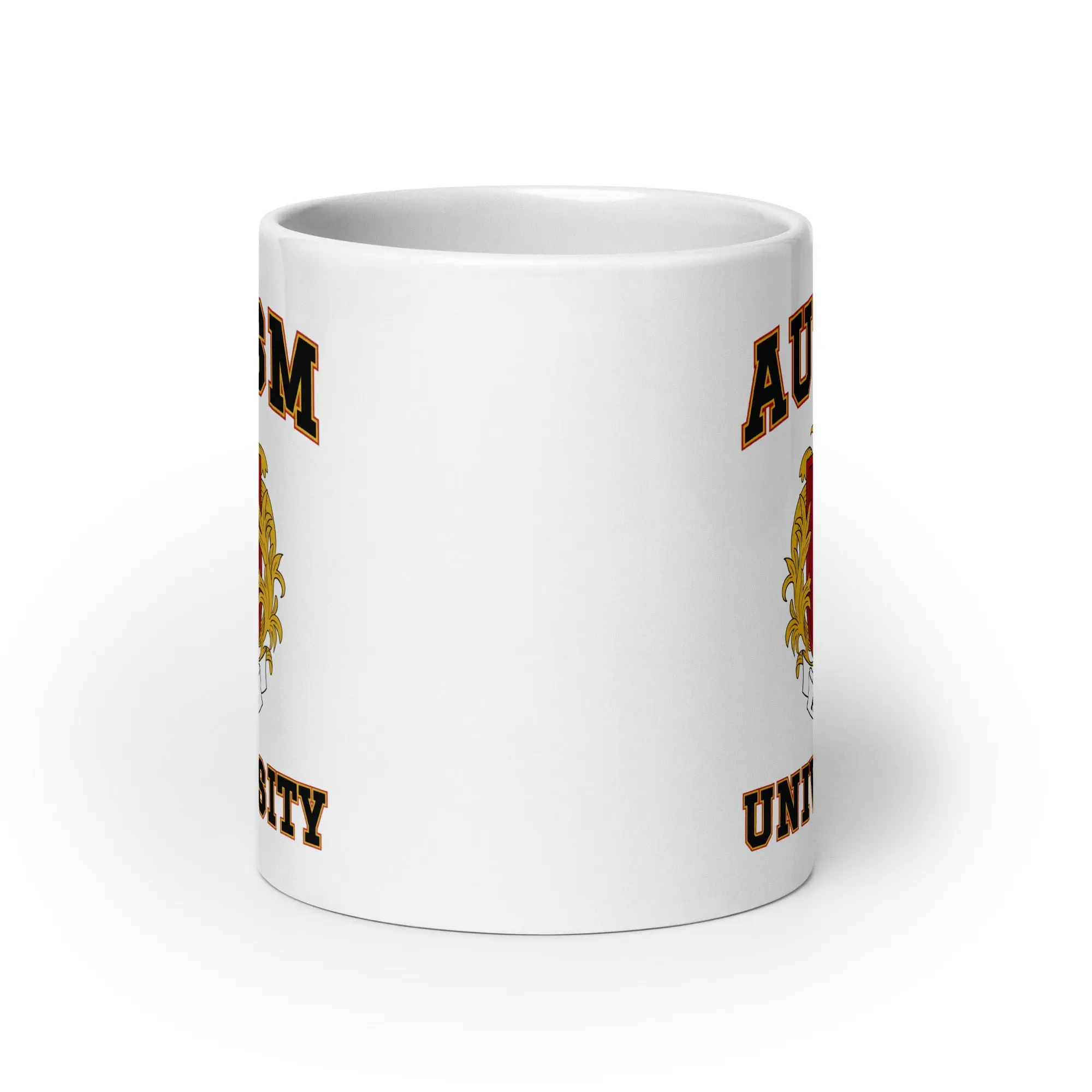 Autism University White glossy mug - Image 8