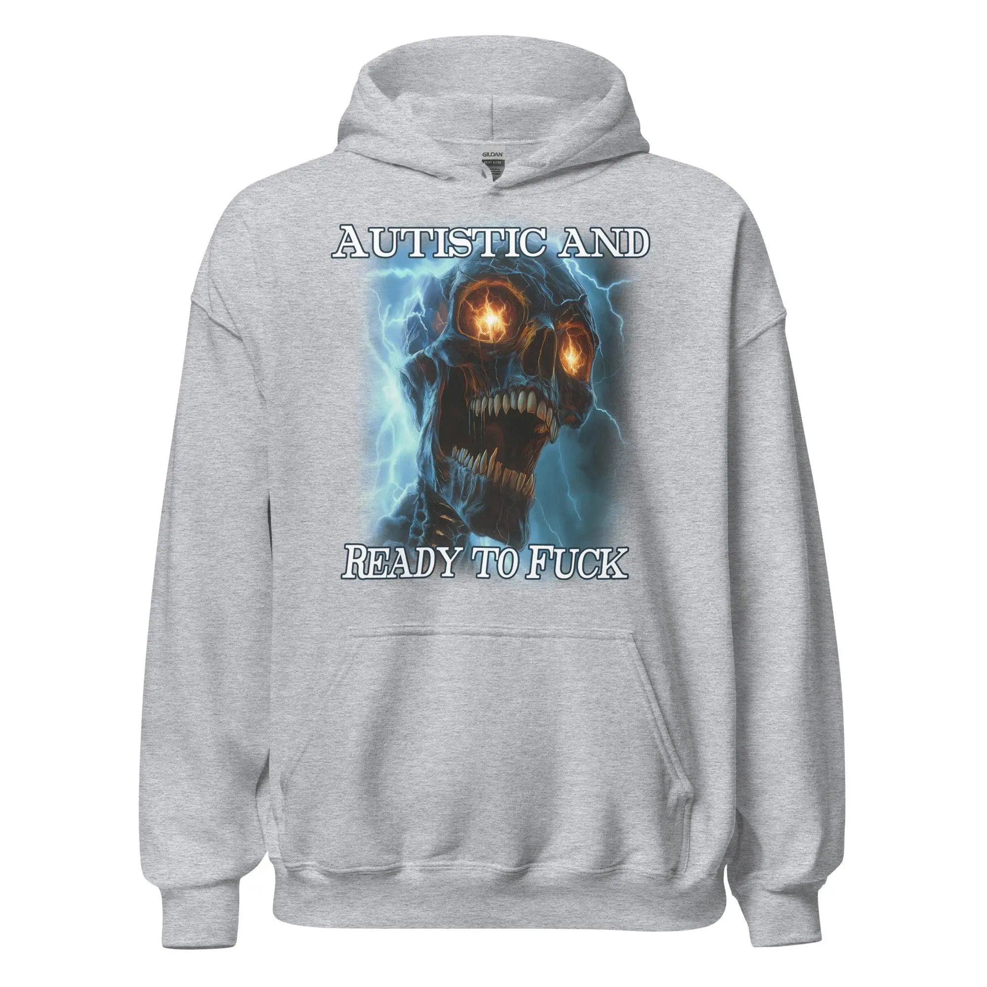 Autistic and Ready to Fuck Hoodie - Image 2
