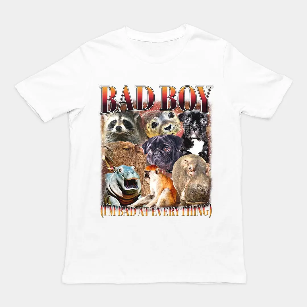 Bad Boy (I'm Bad at Everything) T-Shirt - Image 6
