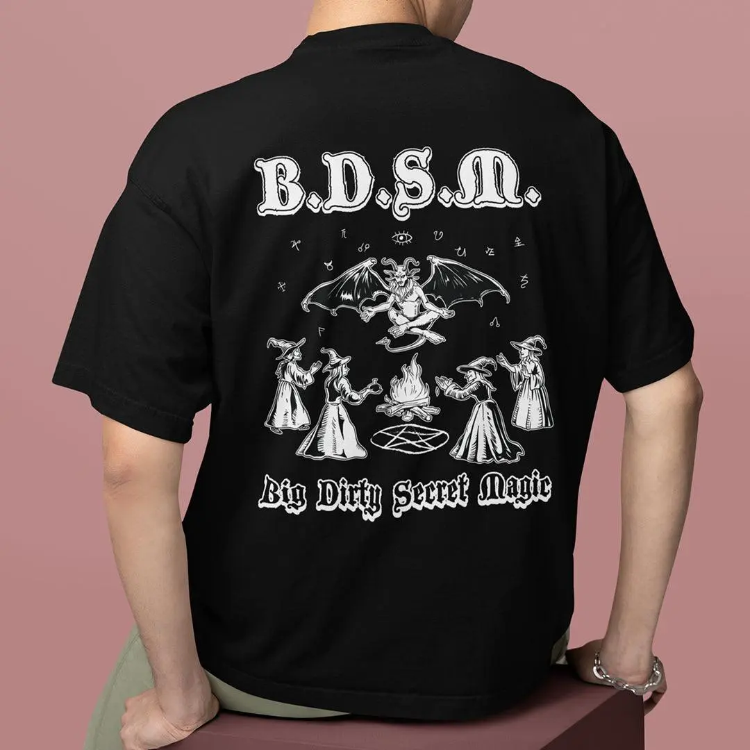 BDSM (Big Dirty Secret Magic) t-shirt (backprint) - Image 7