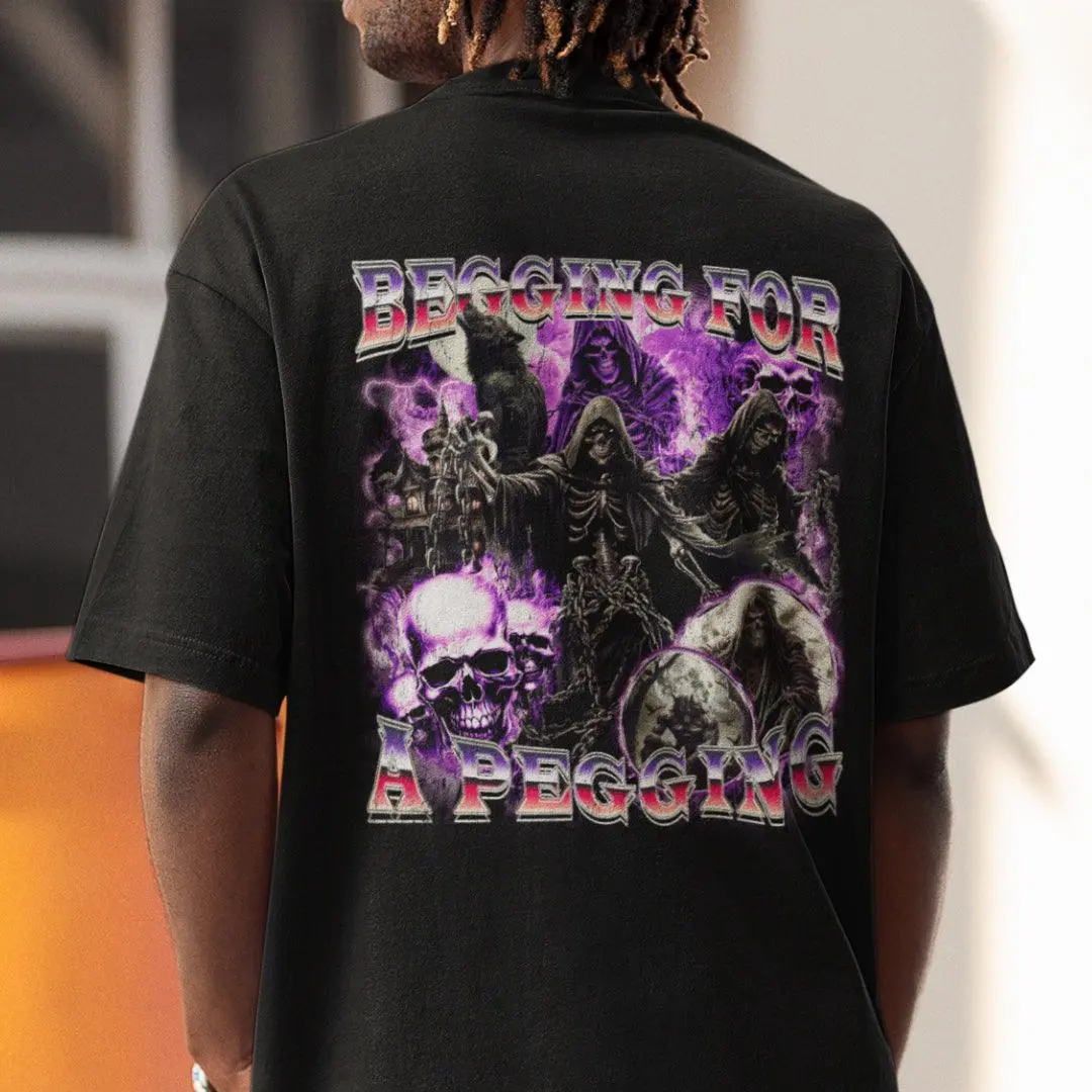 Begging for a Pegging t-shirt (backprint) - Image 7