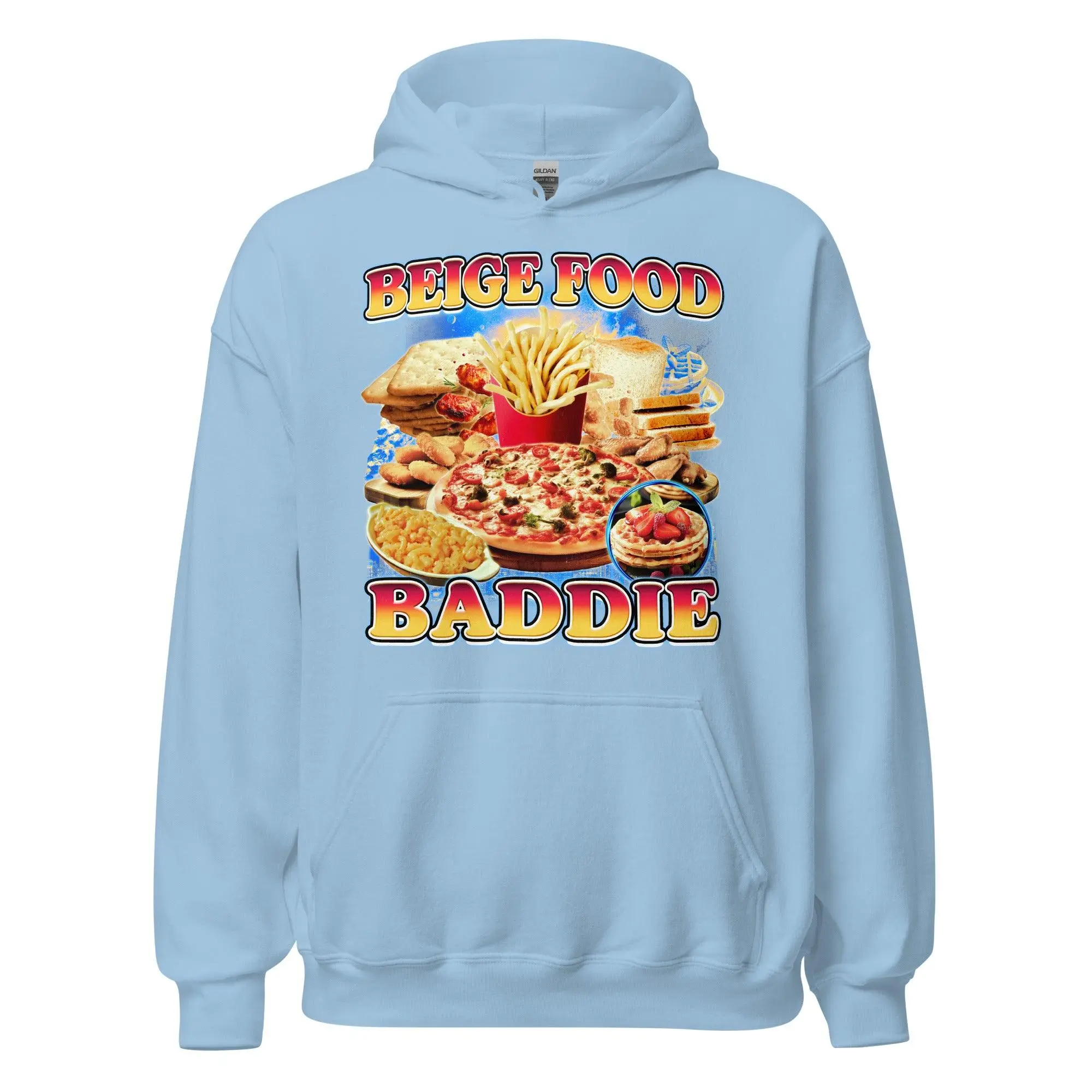 Beige Food Baddie Hoodie - Image 5