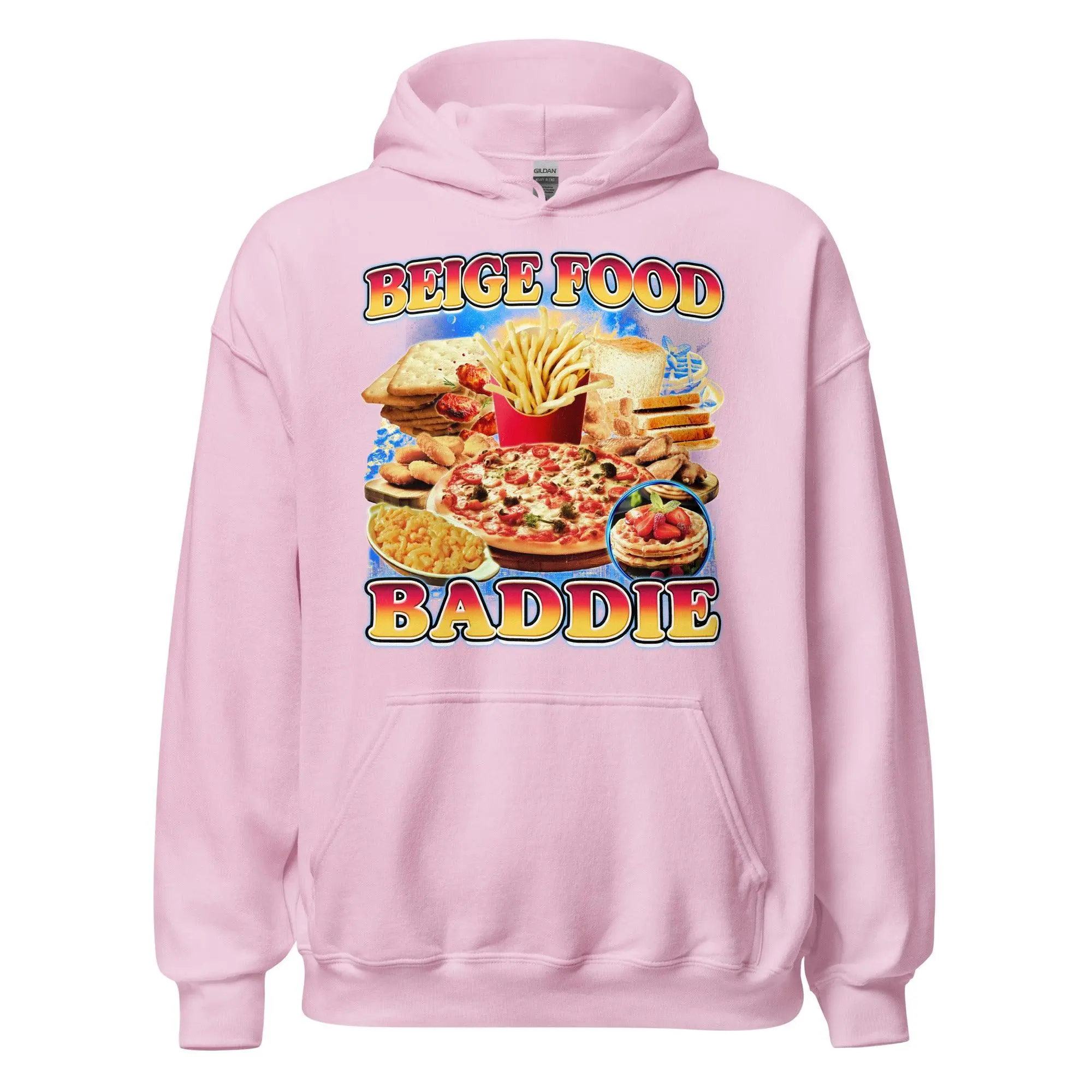 Beige Food Baddie Hoodie - Image 6