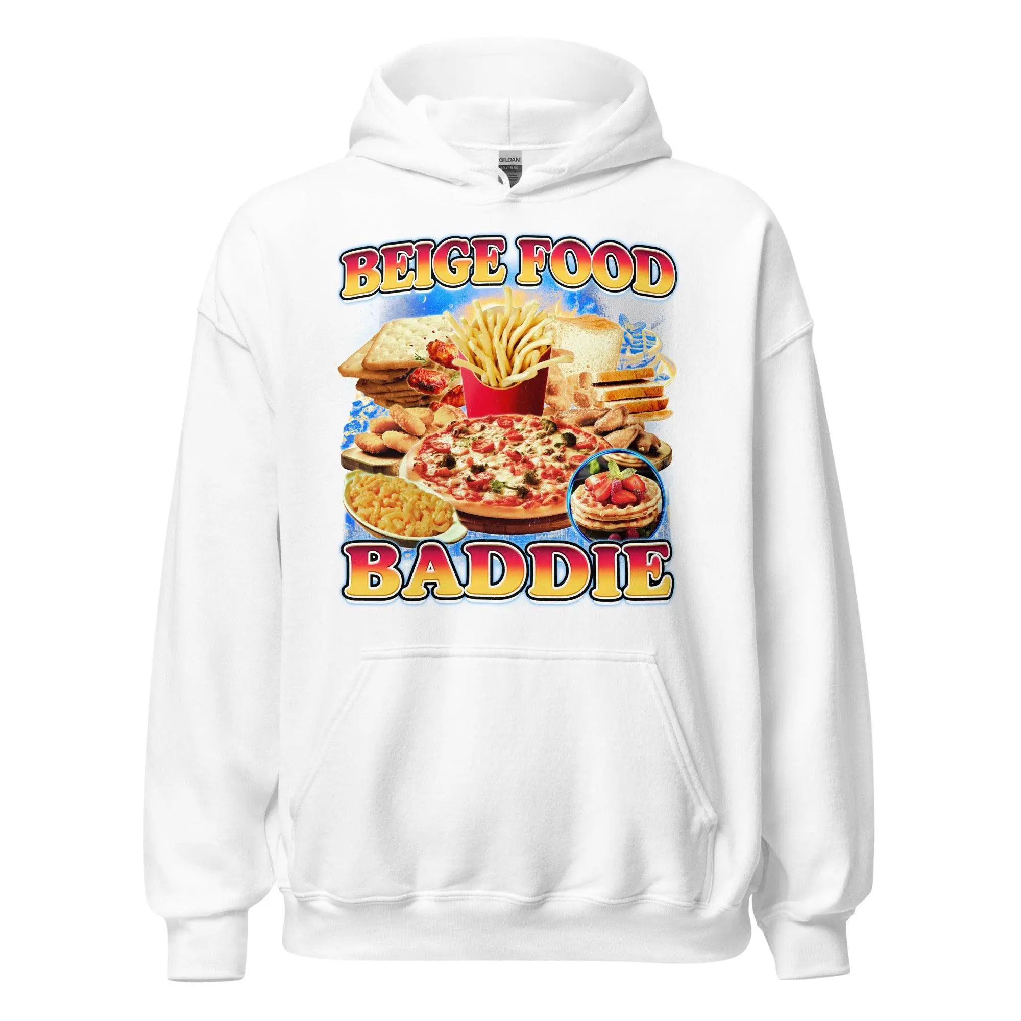 Beige Food Baddie Hoodie - Image 7