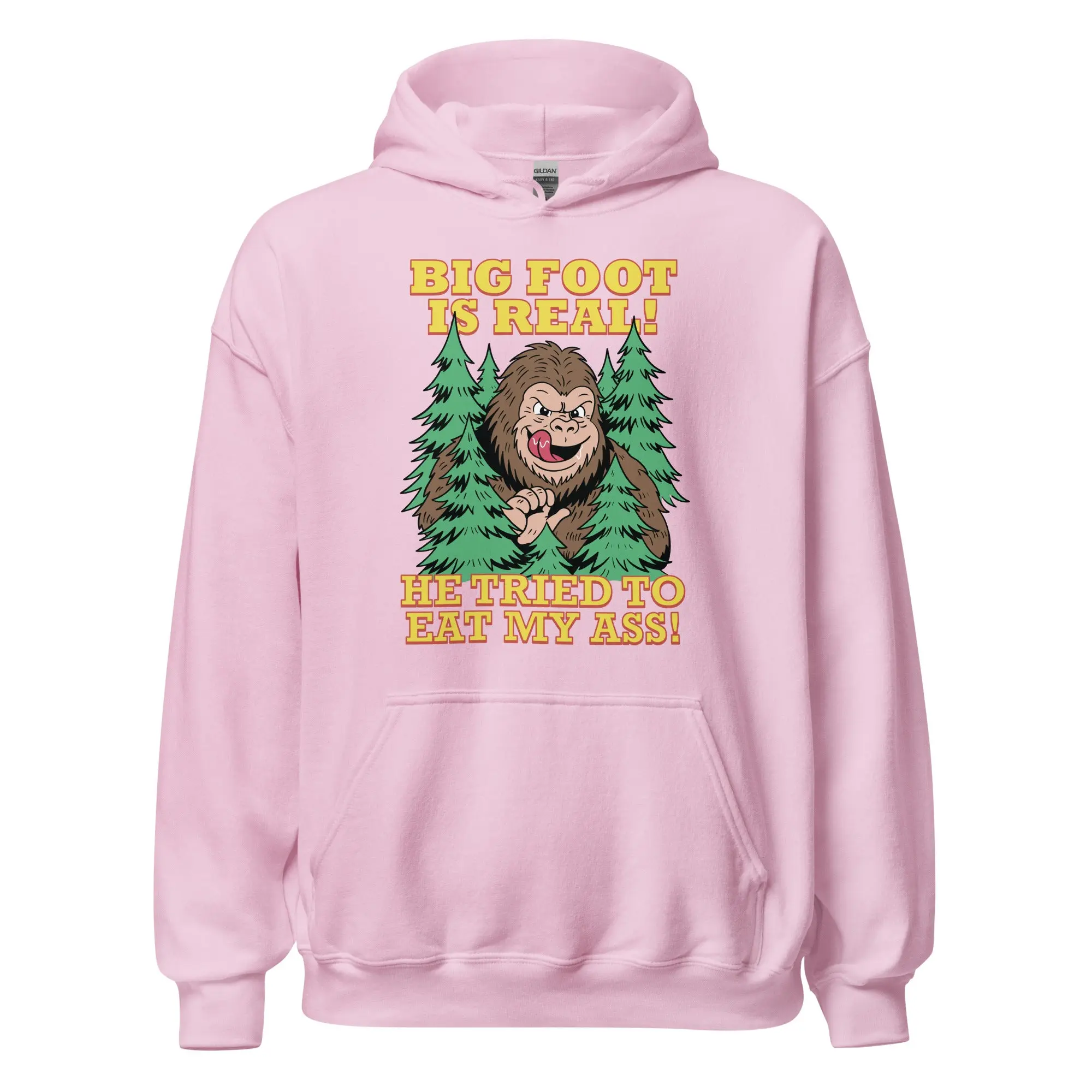 Big foot is real he tried to eat my ass Hoodie - Image 6