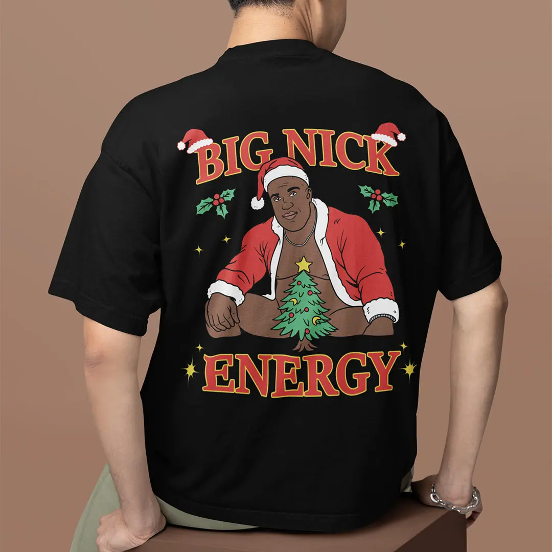 Big Nick Energy T-Shirt (backprint) - Image 7