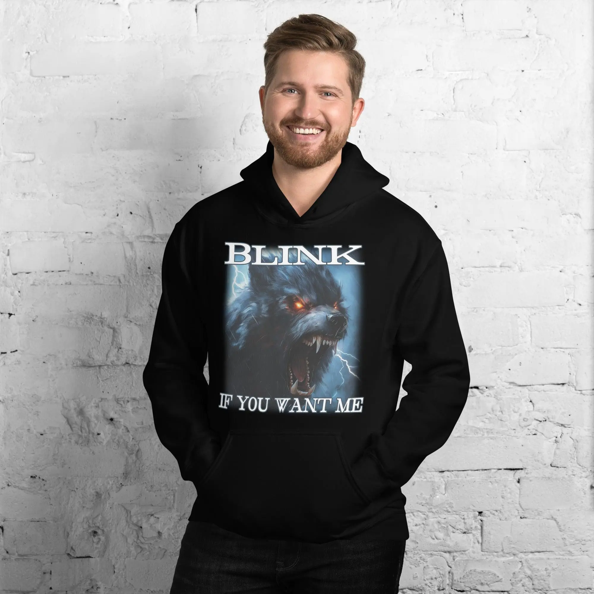 Blink If You Want Me Hoodie - Image 8