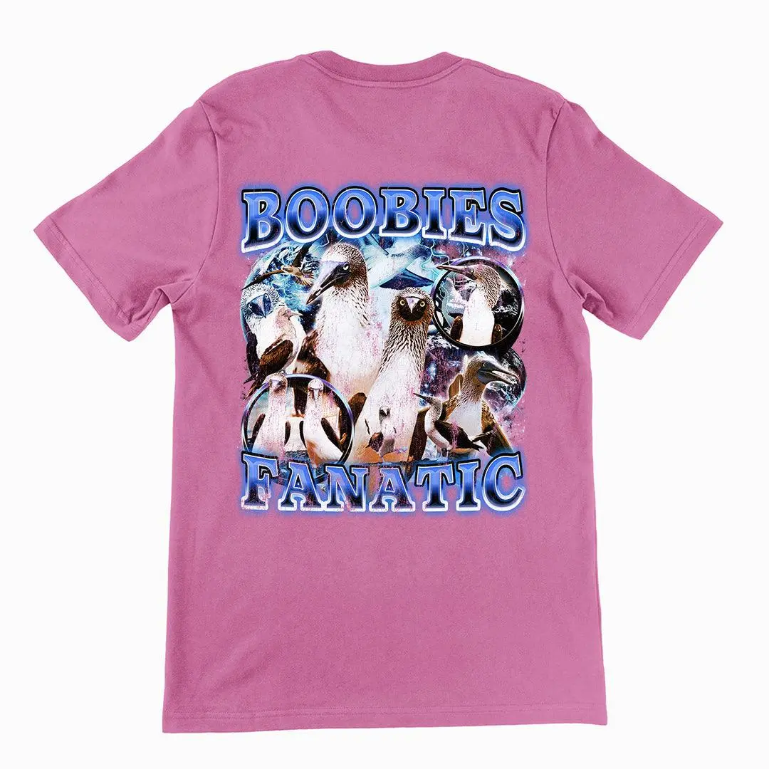Boobies Fanatic t-shirt (backprint) - Image 2