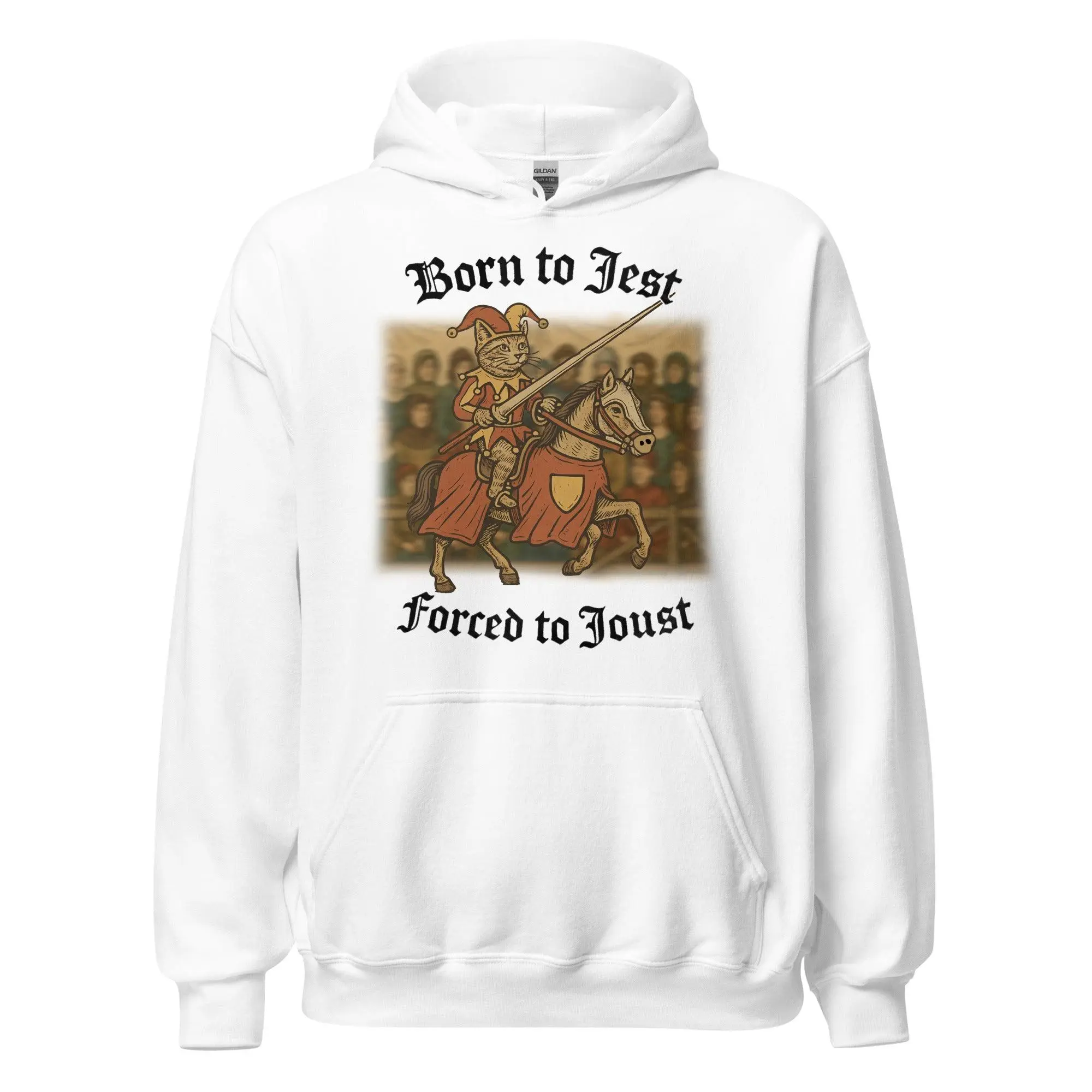 Born to Jest, Forced to Joust Hoodie - Image 7