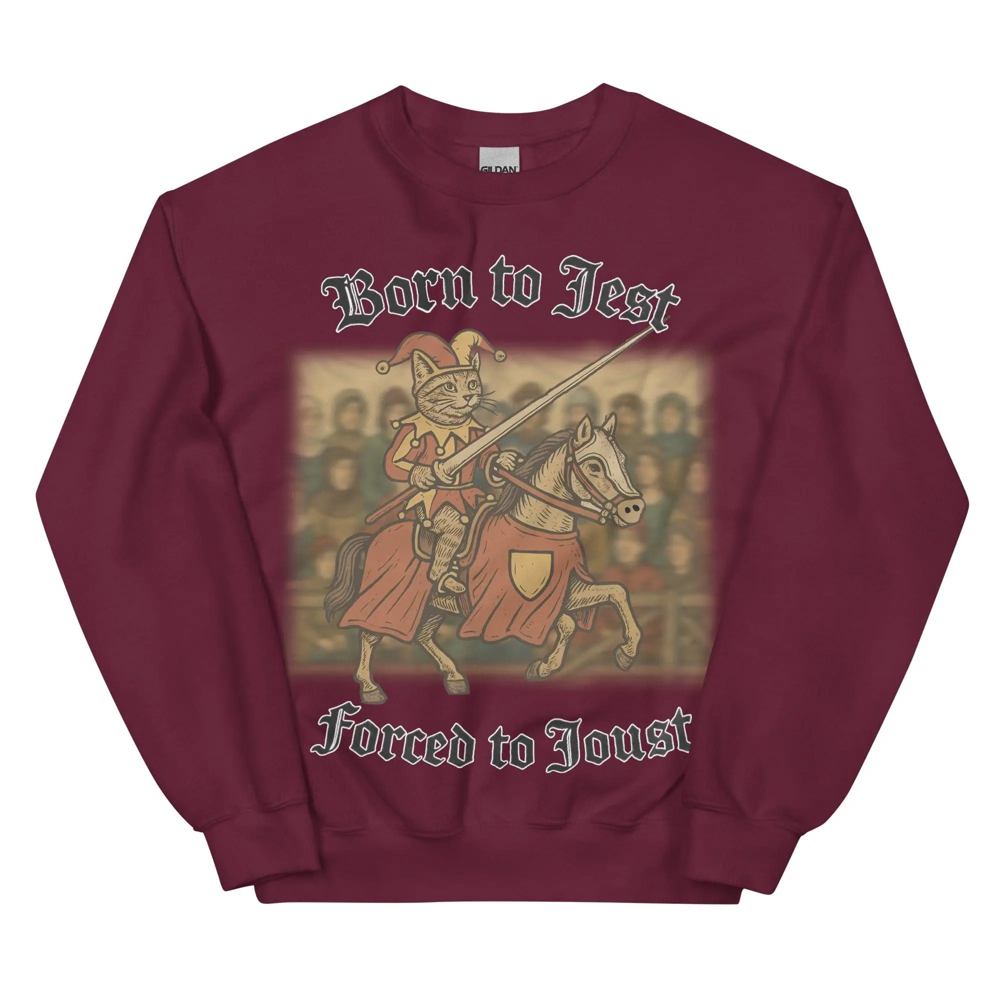 Born to Jest, Forced to Joust sweatshirt - Image 5