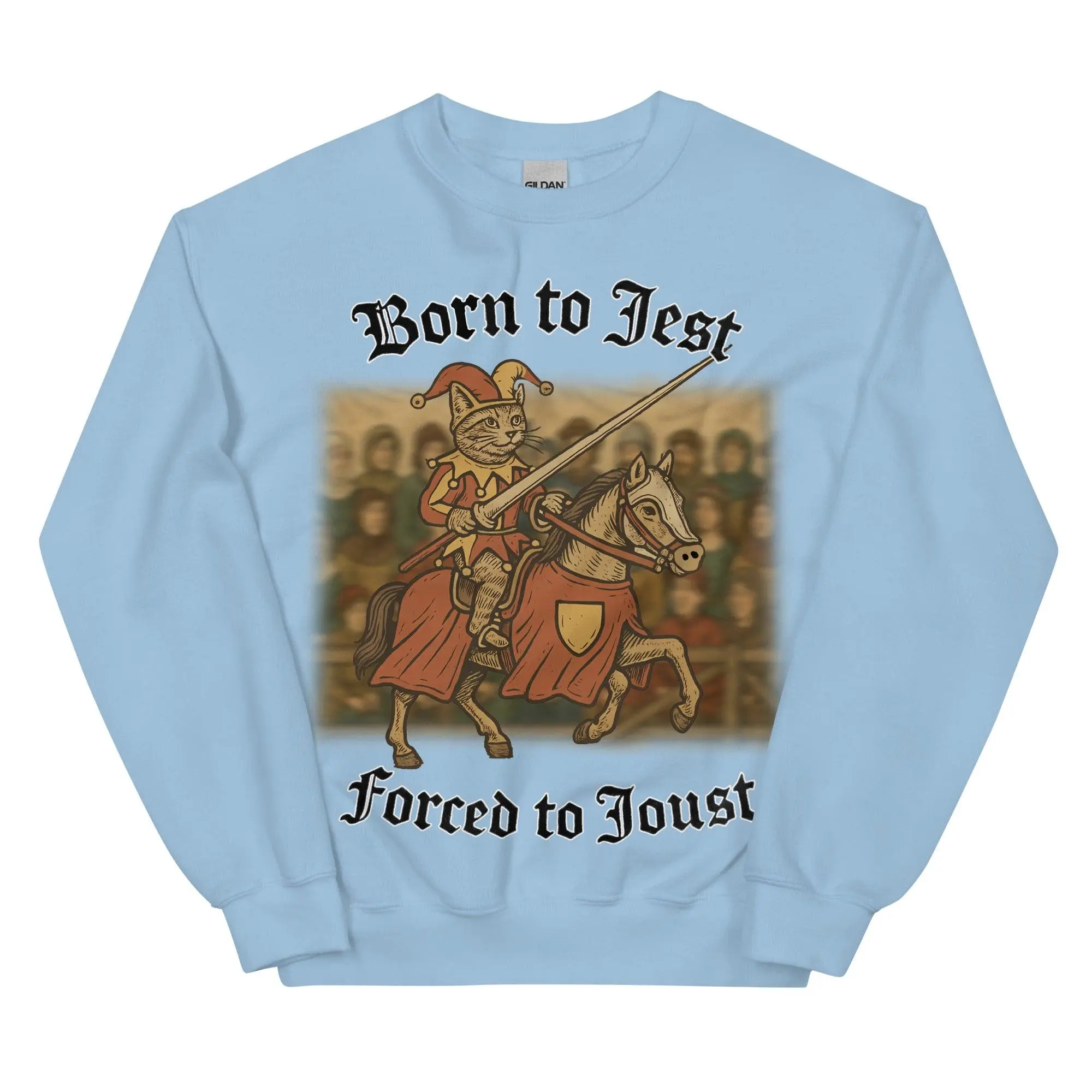 Born to Jest, Forced to Joust sweatshirt - Image 6