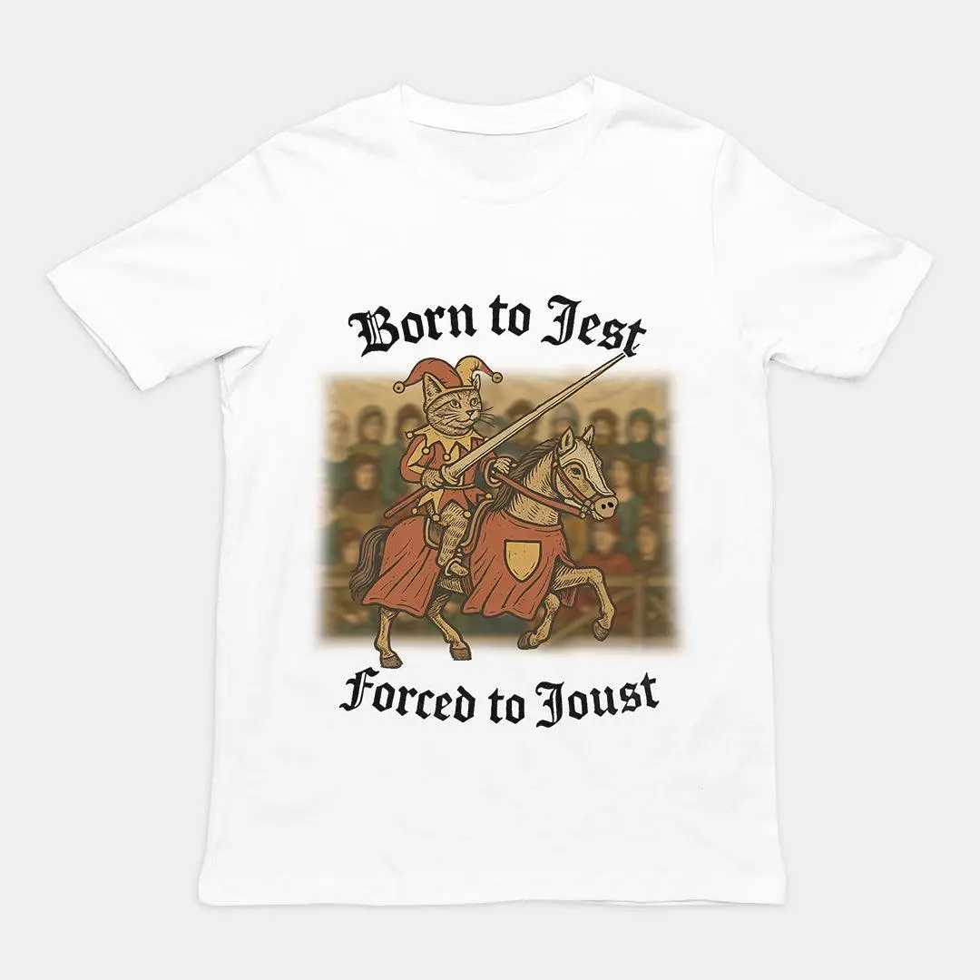 Born to Jest, Forced to Joust T-Shirt - Image 6