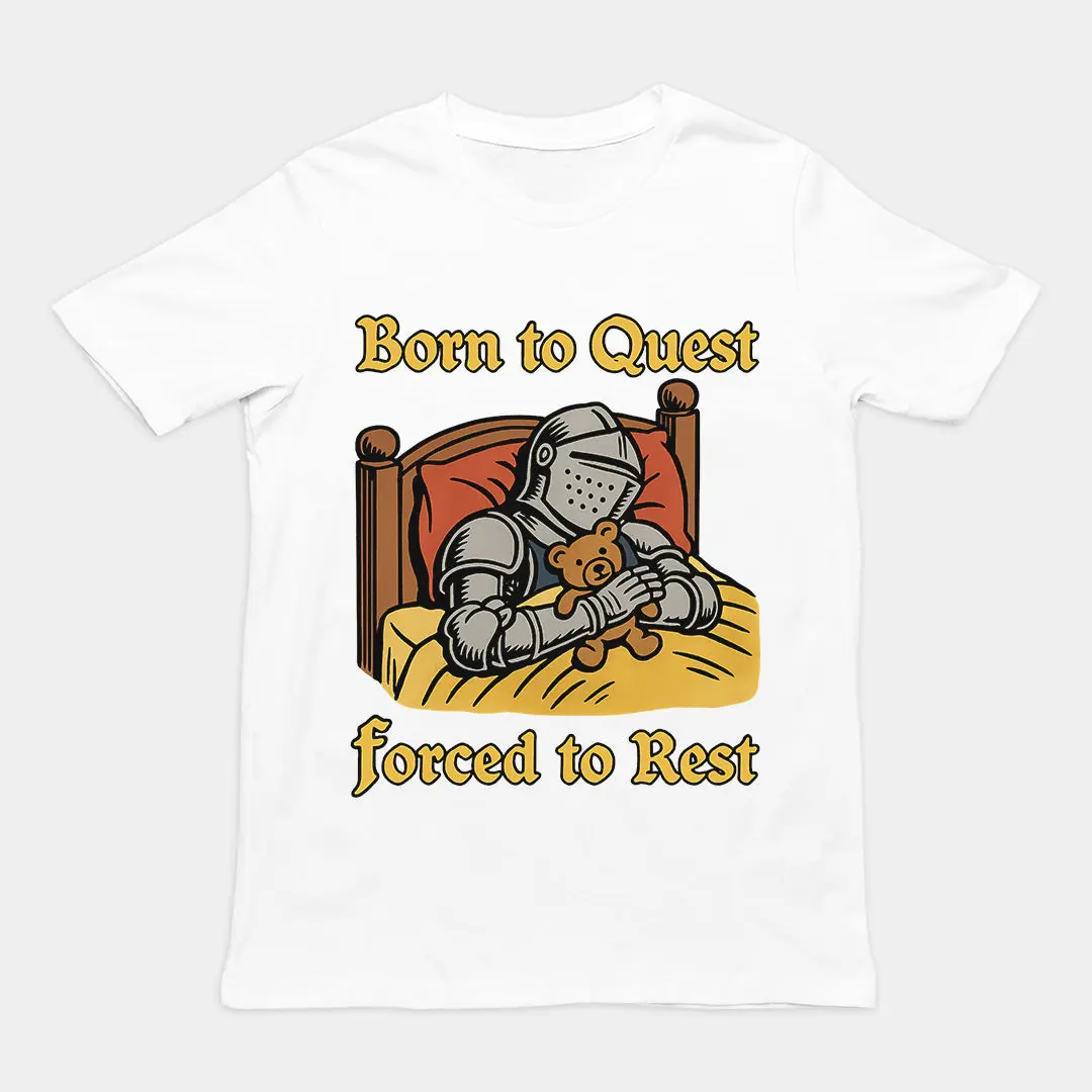 Born to Quest Forced to Rest T-Shirt - Image 6