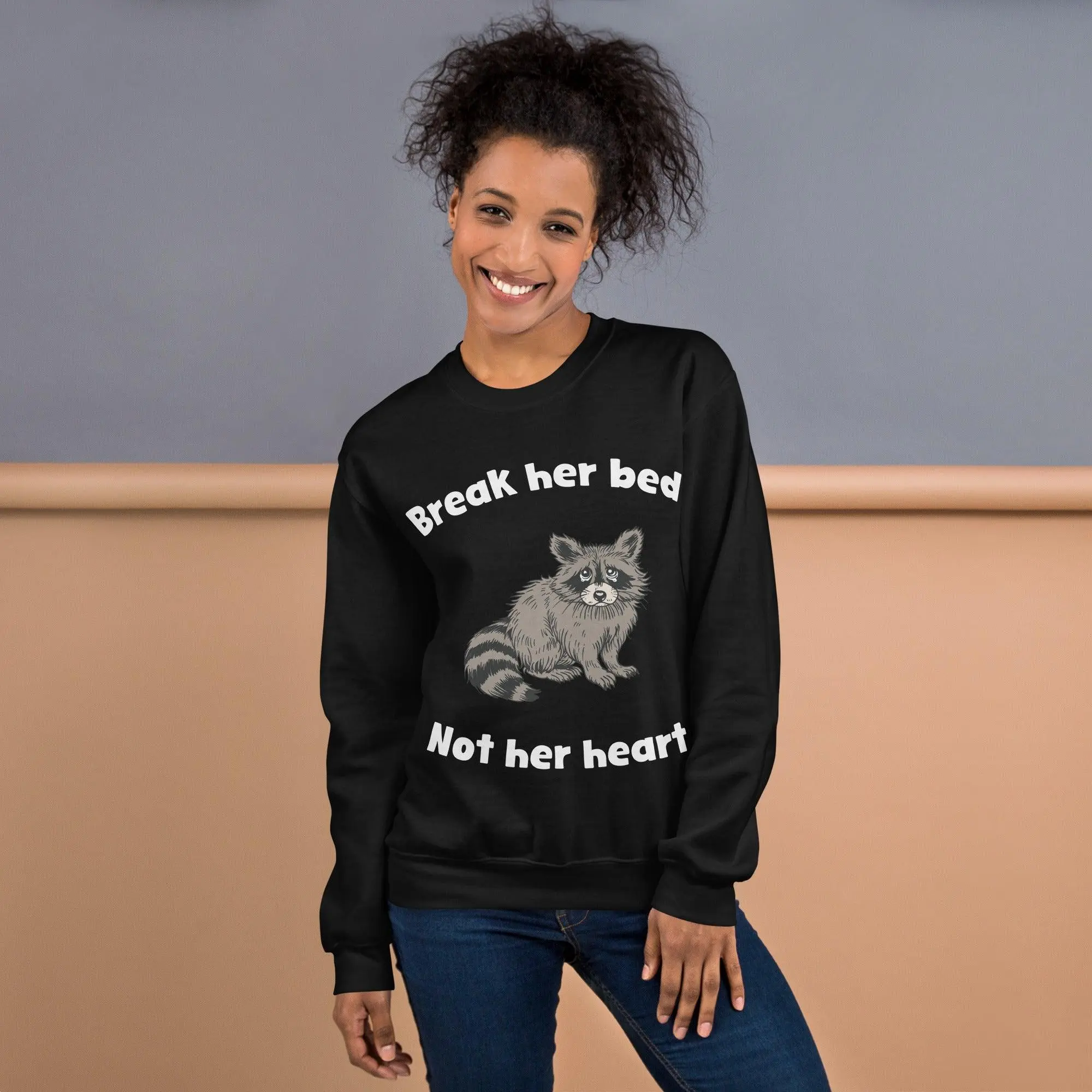 Break Her Bed Not Her Heart sweatshirt - Image 10